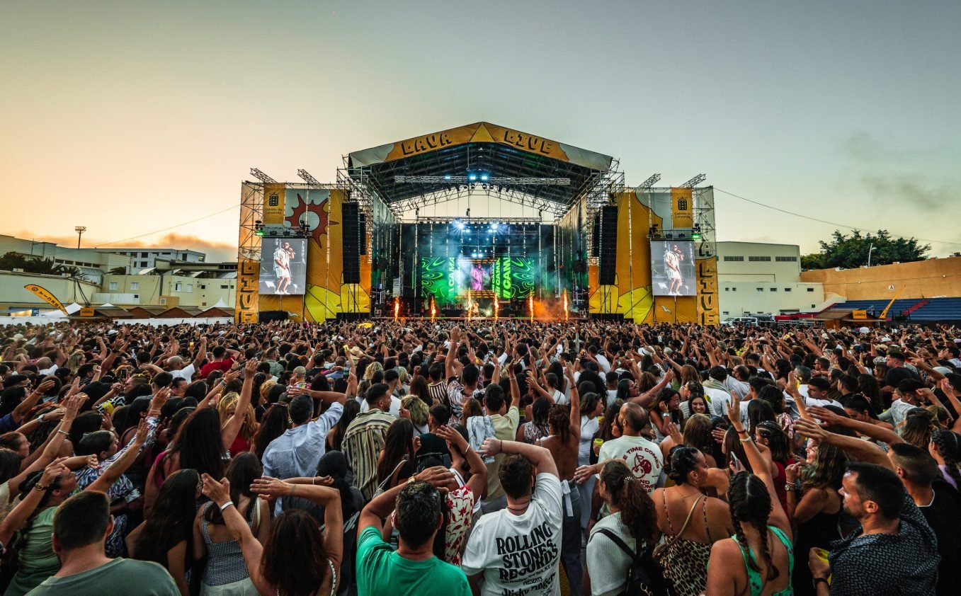 Lava Live Festival Imagen de archivo