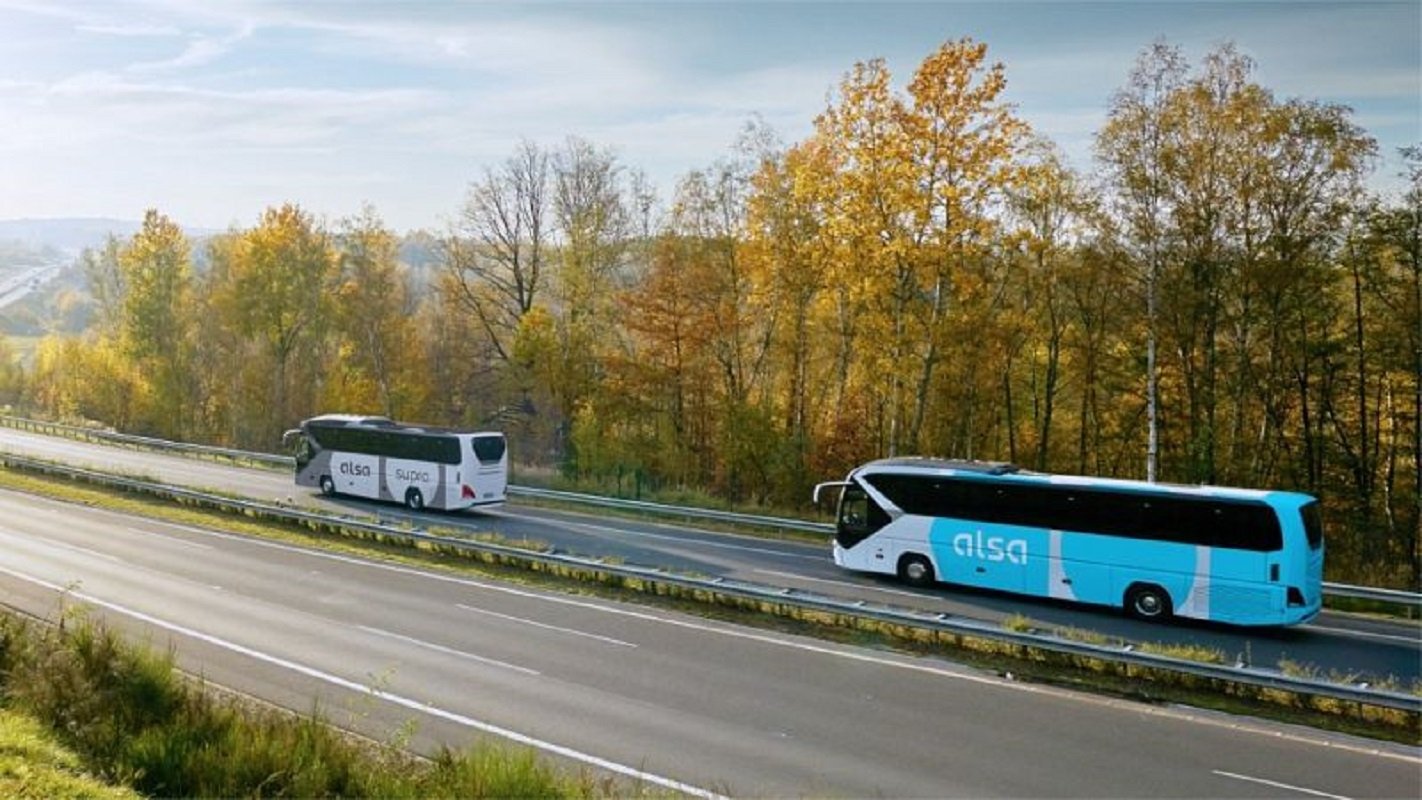 Una guagua de ALSA