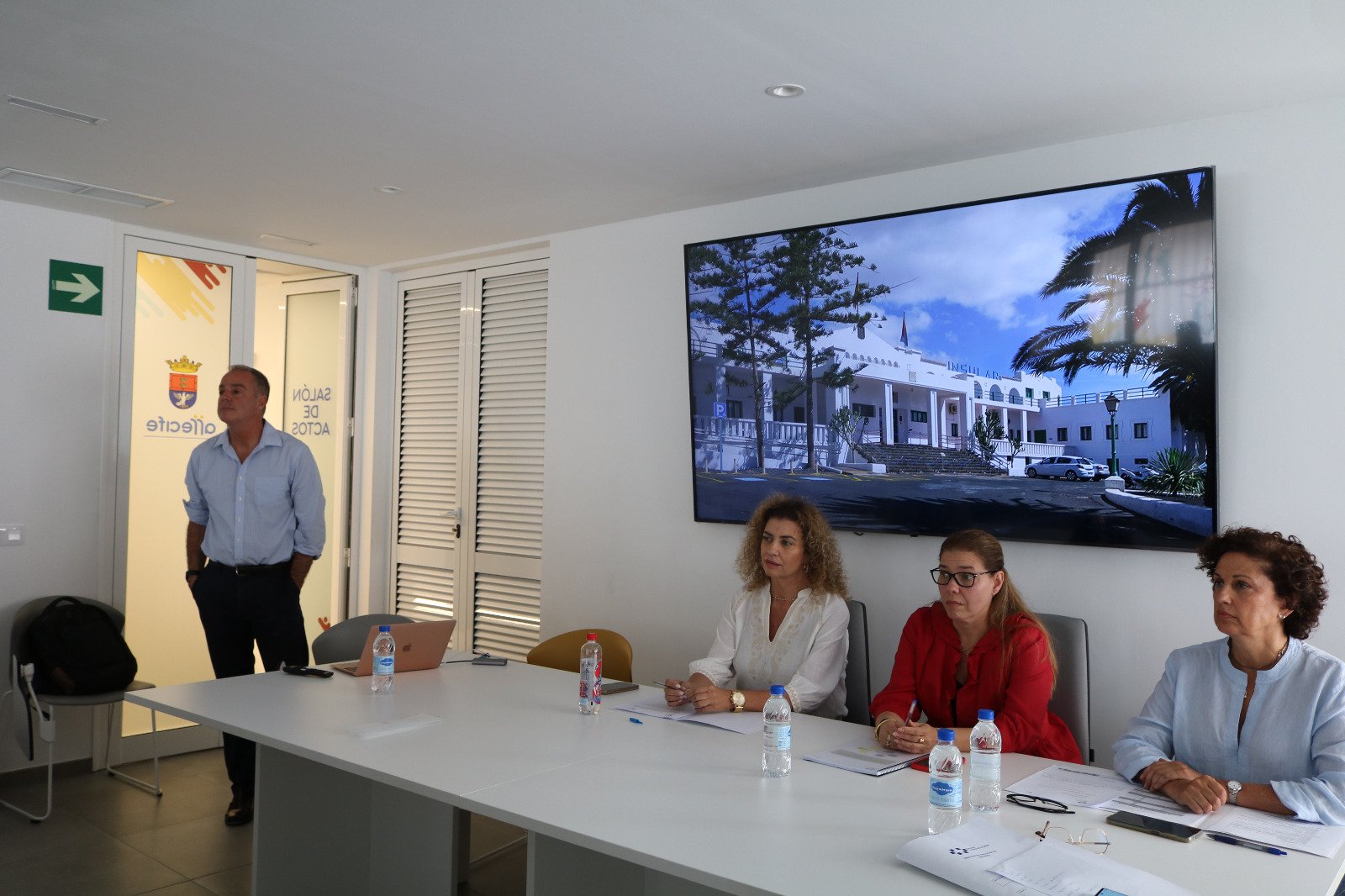 Reunión del Área de Salud de Lanzarote.