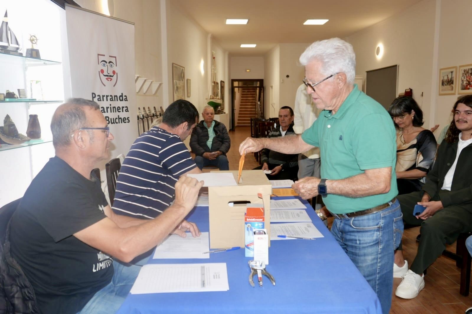 Renovación de la directiva de la Parranda Marinera de Los Buches. Fotos: Jordi Vispo.