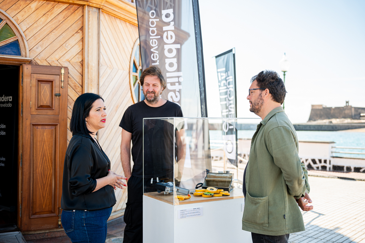 Quiosco de Arrecife donde se llevará a cabo la digitalización de películas antiguas