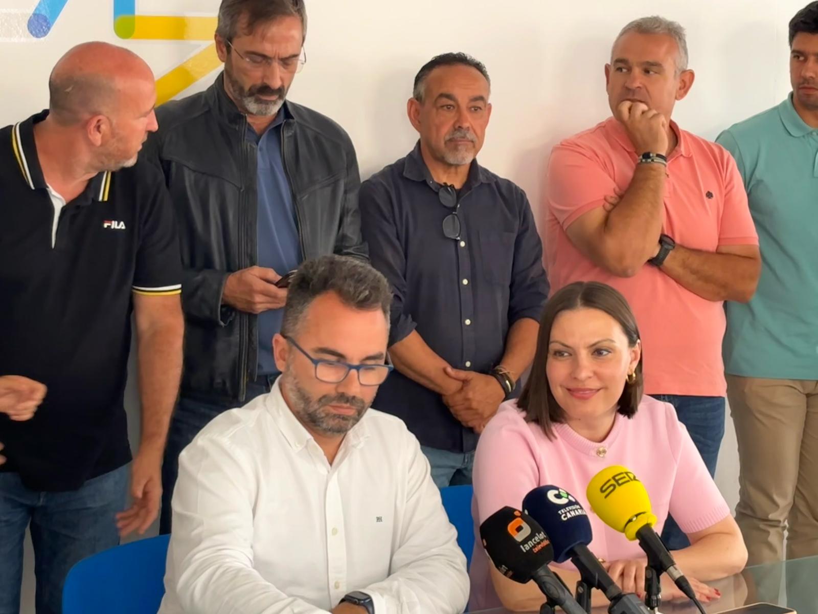 Echedey Eugenio y Migdalia Machín durante la rueda de prensa. Foto: Michael Valdivia.