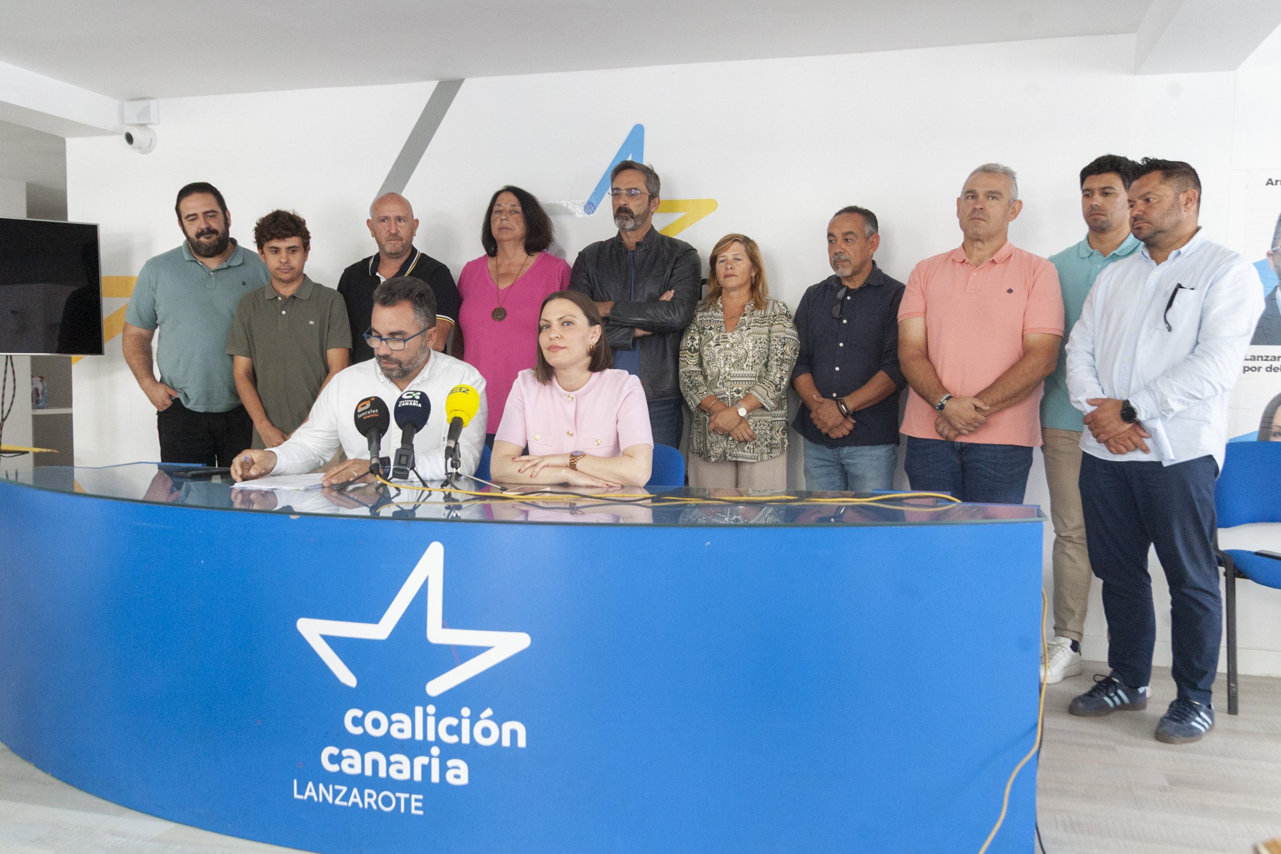Rueda de prensa de Migdalia Machín y Echedey Eugenio. Fotos: Juan Mateos.