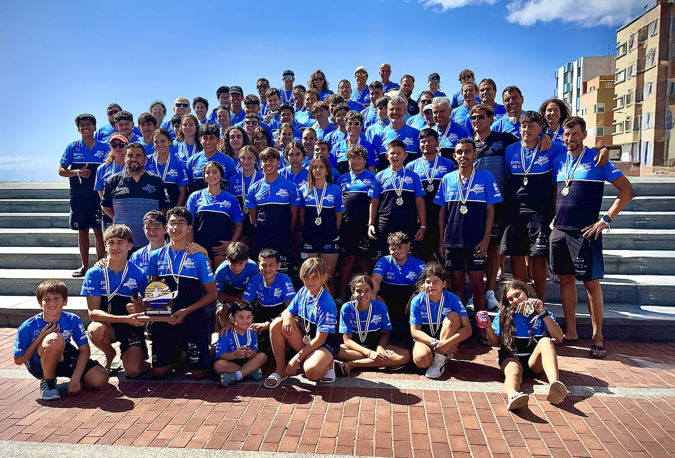 Los marlines en el Campeonato de Canarias.
