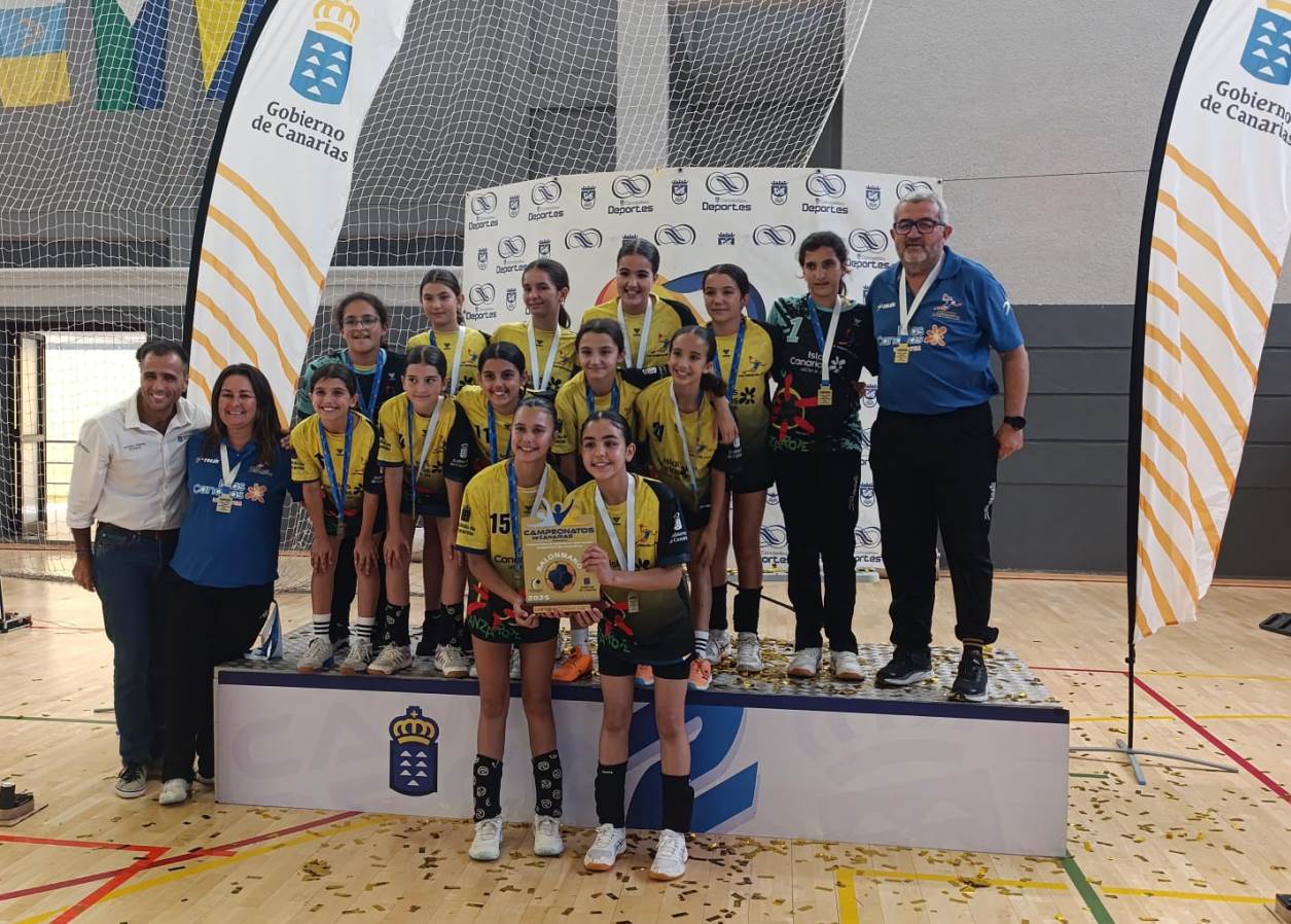 Puerto del carmen Alevín Campeonas de Canarias