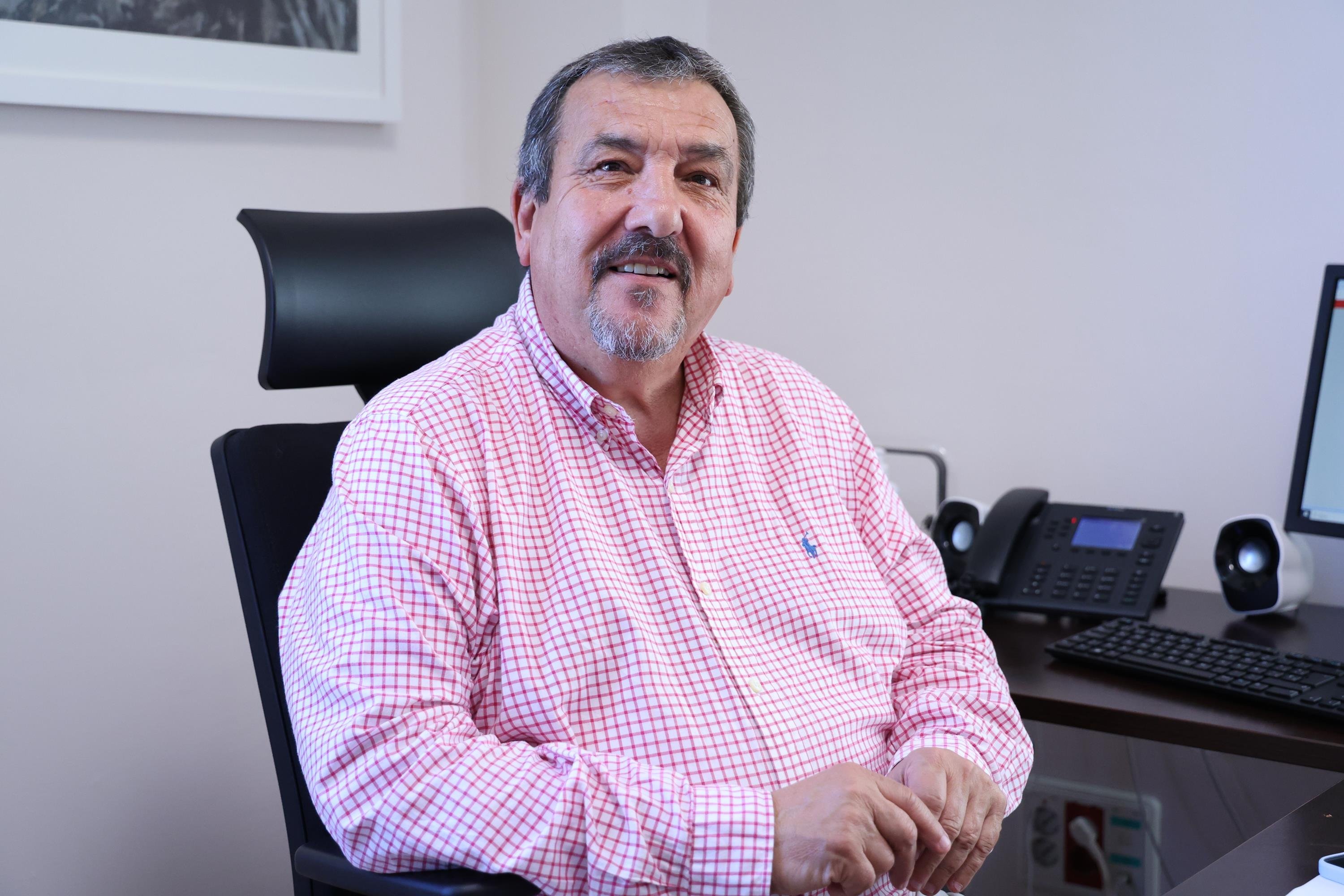Miguel Ángel Giménez, responsable insular de Transportes.