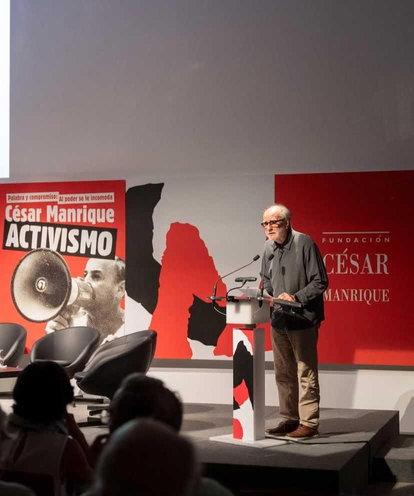 Presentación del libro 'César Manrique. Palabra y compromiso: Al poder se le incomoda'