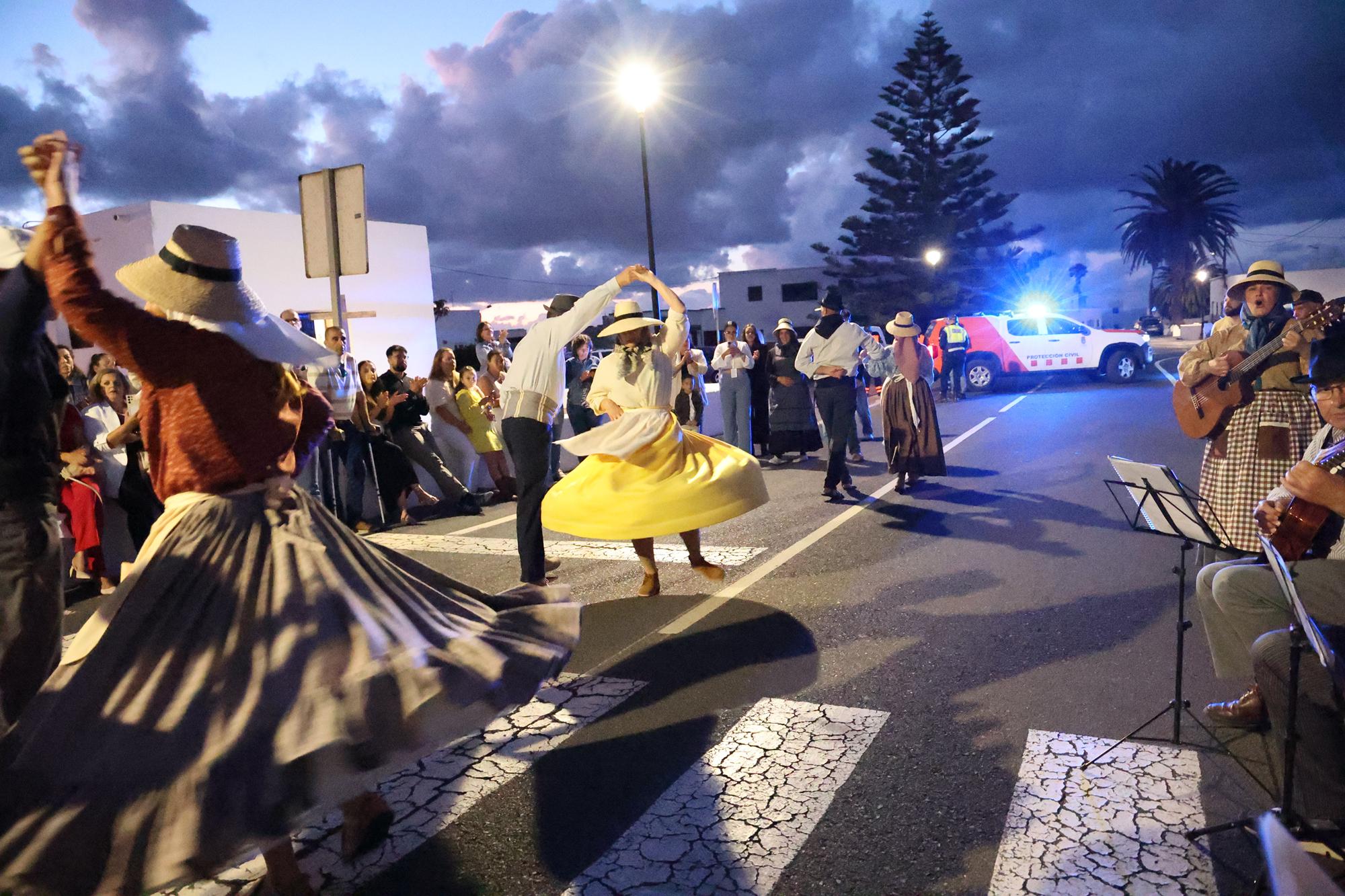 Procesión de la Virgen de Fátima en Muñique