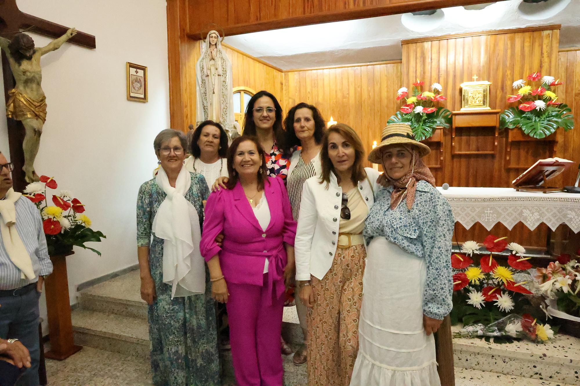 Procesión de la Virgen de Fátima en Muñique