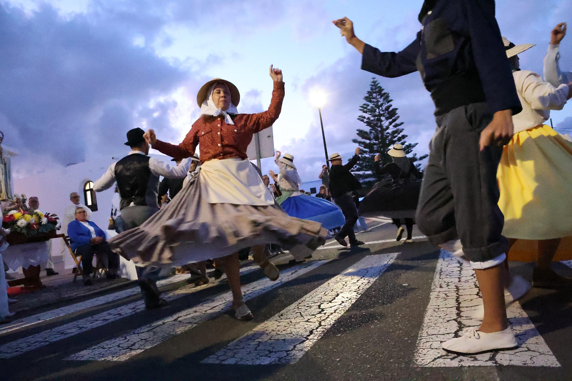 Procesión de la Virgen de Fátima en Muñique