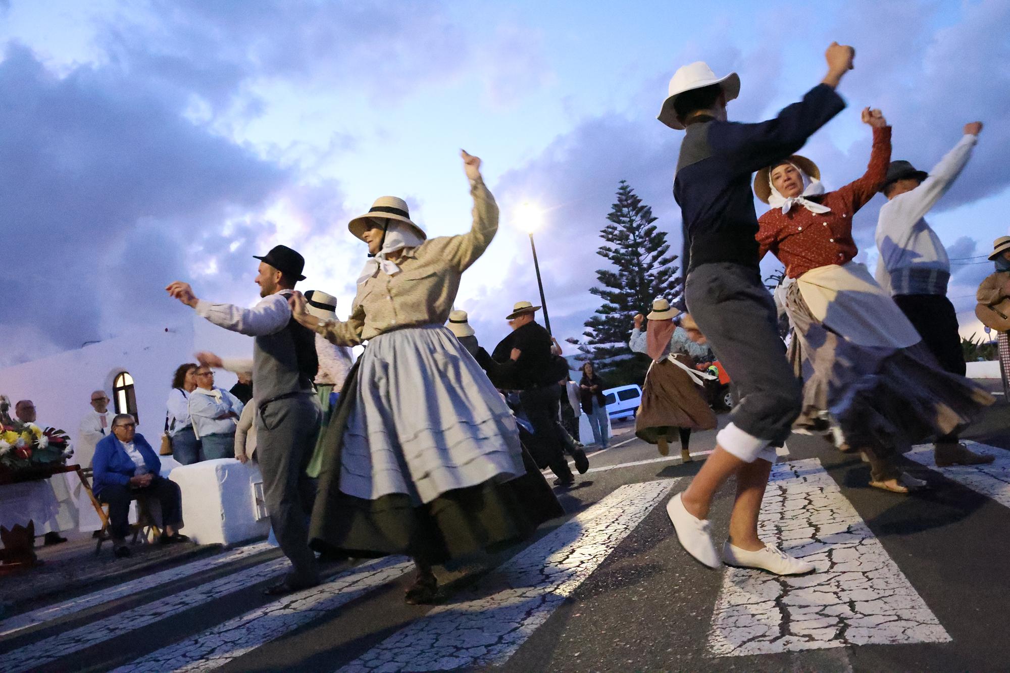 Procesión de la Virgen de Fátima en Muñique