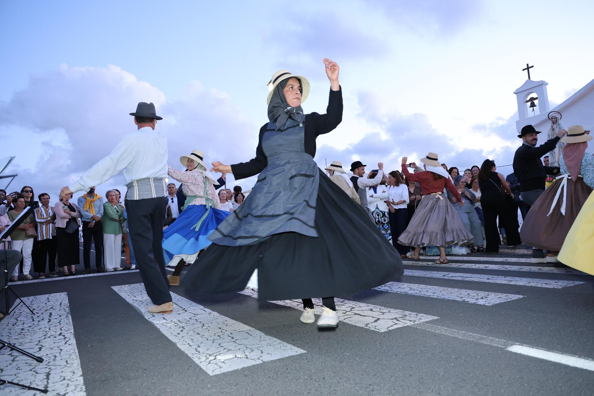 Procesión de la Virgen de Fátima en Muñique