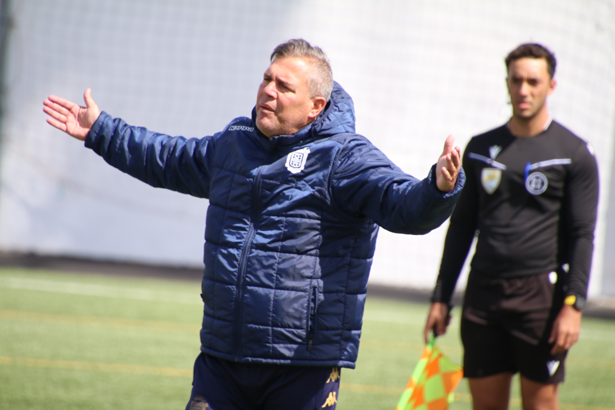 El entrenador Juan Carlos Socorro