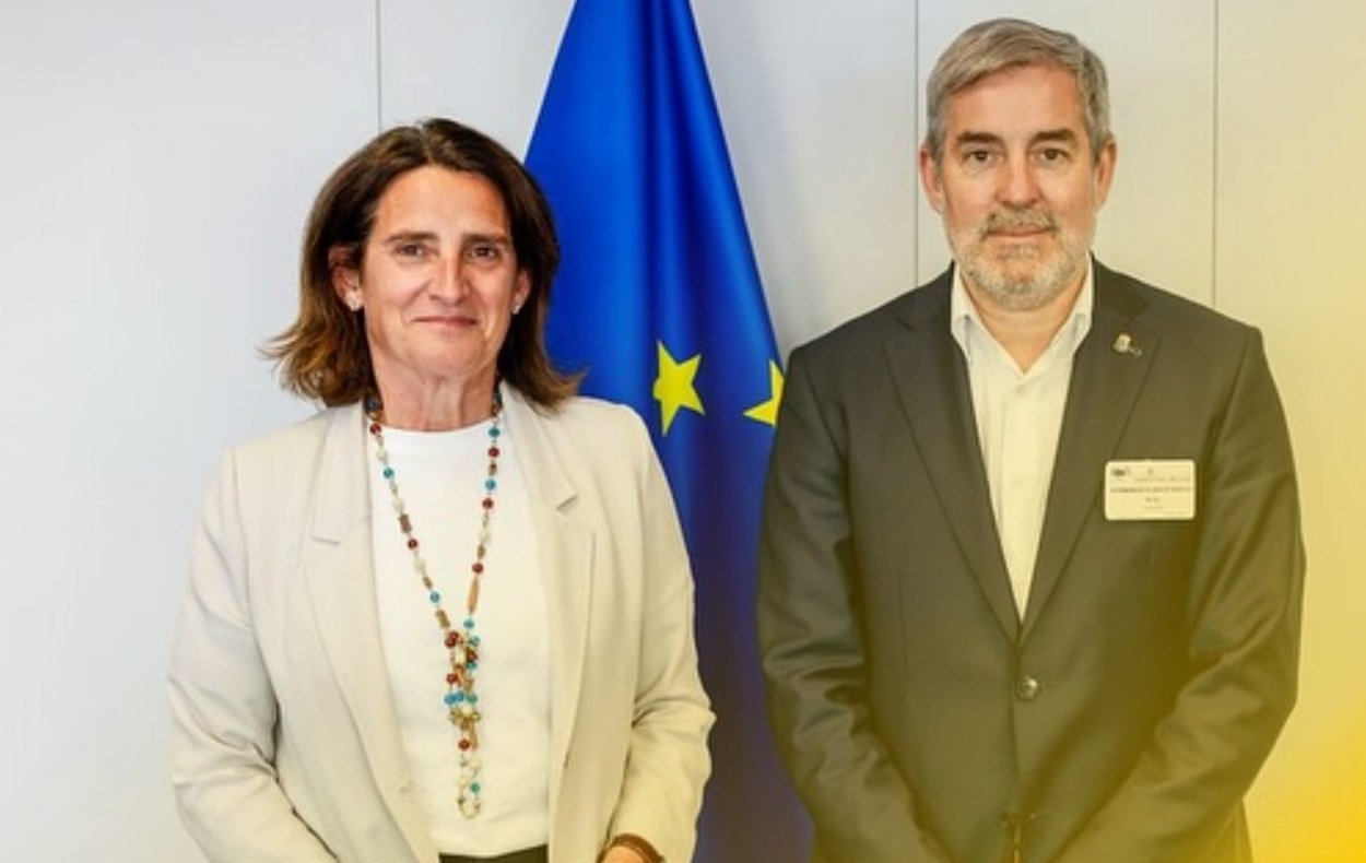 Reunión entre Clavijo y Ribera en Bruselas.