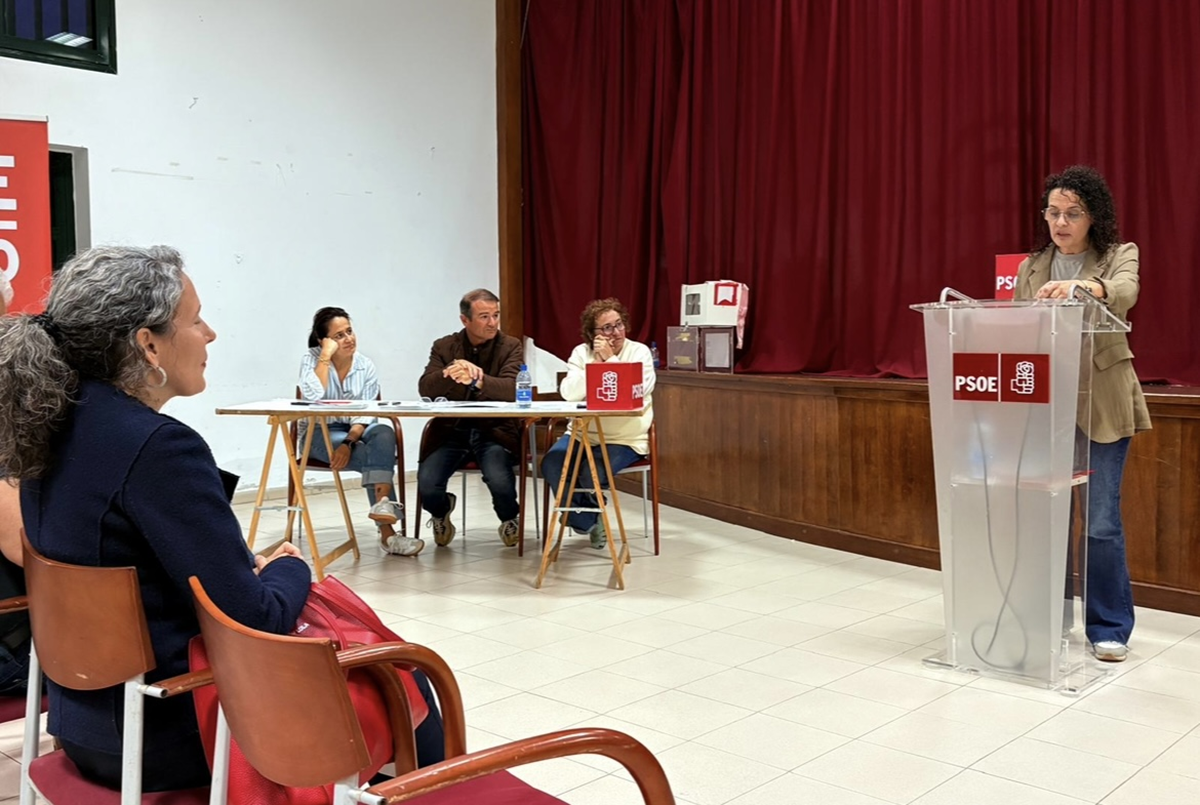 Belén Morales, secretaria general del PSOE de Tinajo