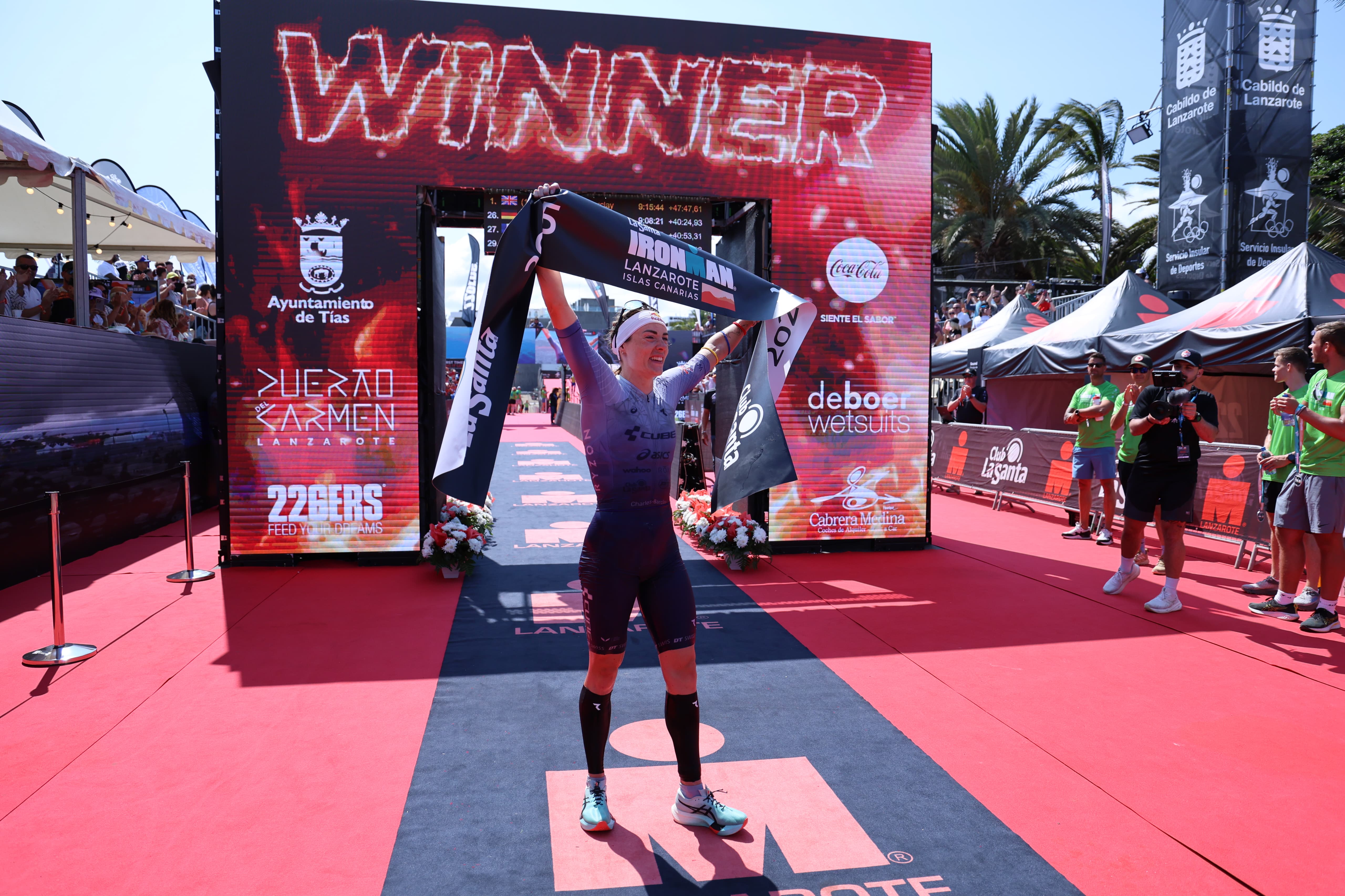 Meta de la XXXIII edición Ironman Lanzarote Meta de la XXXIII edición Ironman Lanzarote