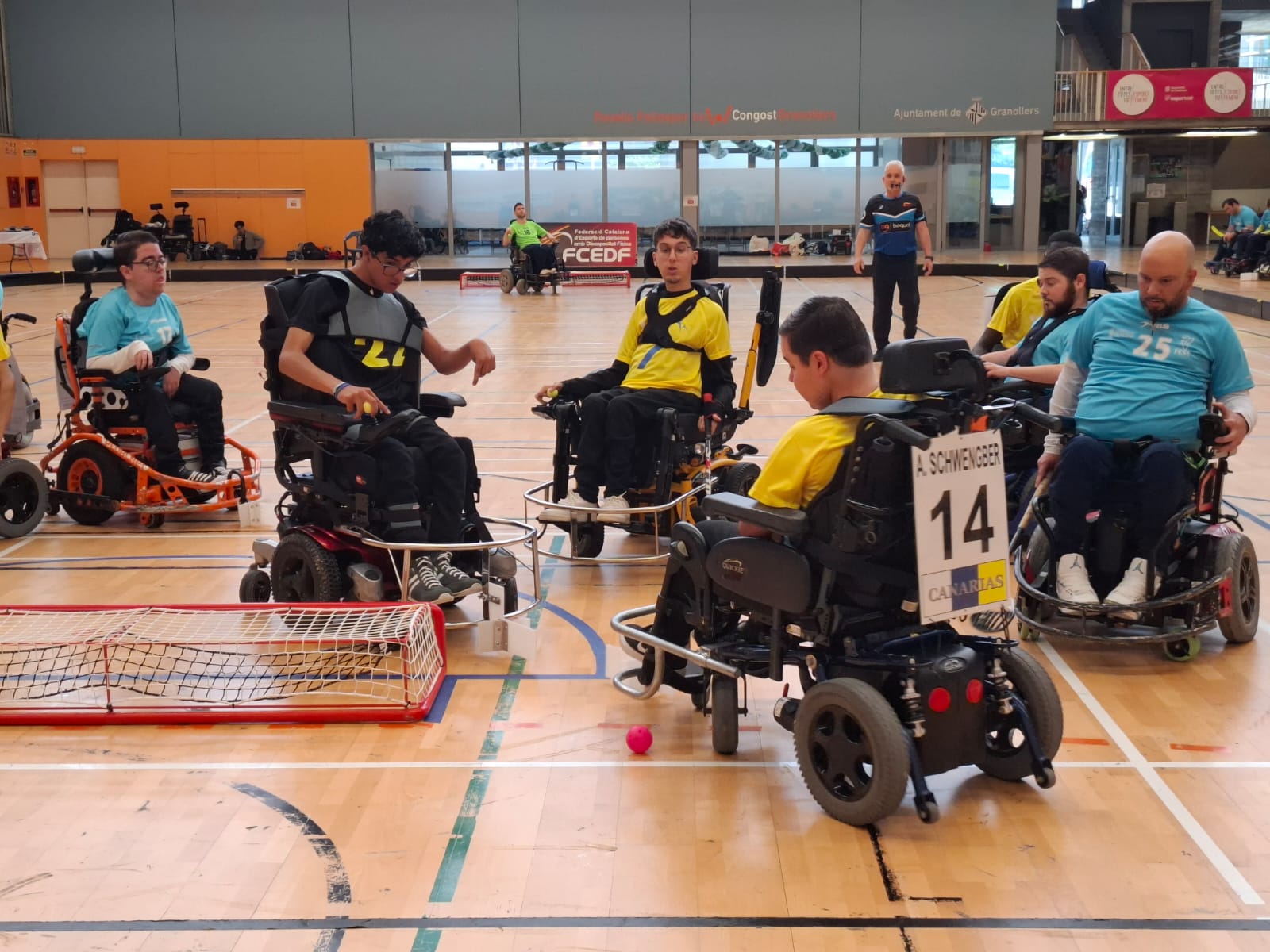 Campeonato de España de Hockey en Silla de Ruedas Eléctrica Campeonato de España de Hockey en Silla de Ruedas Eléctrica