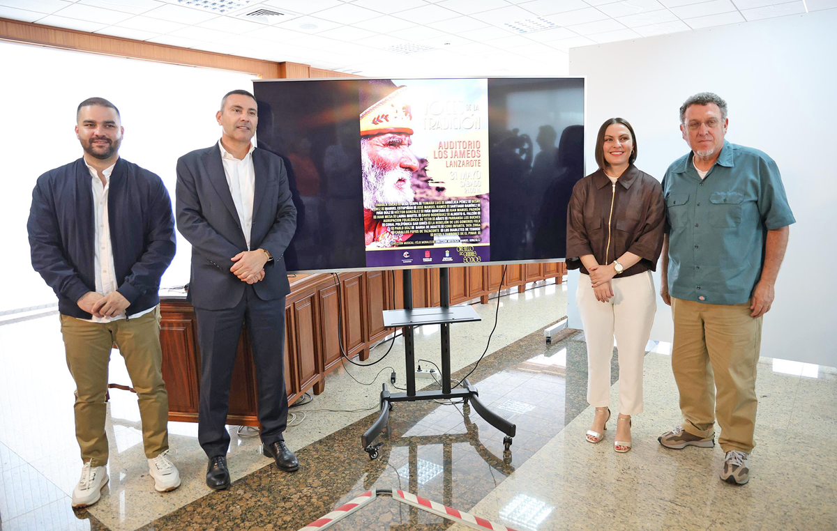 Presentación de ‘Voces de la tradición’ en el Cabildo de Lanzarote