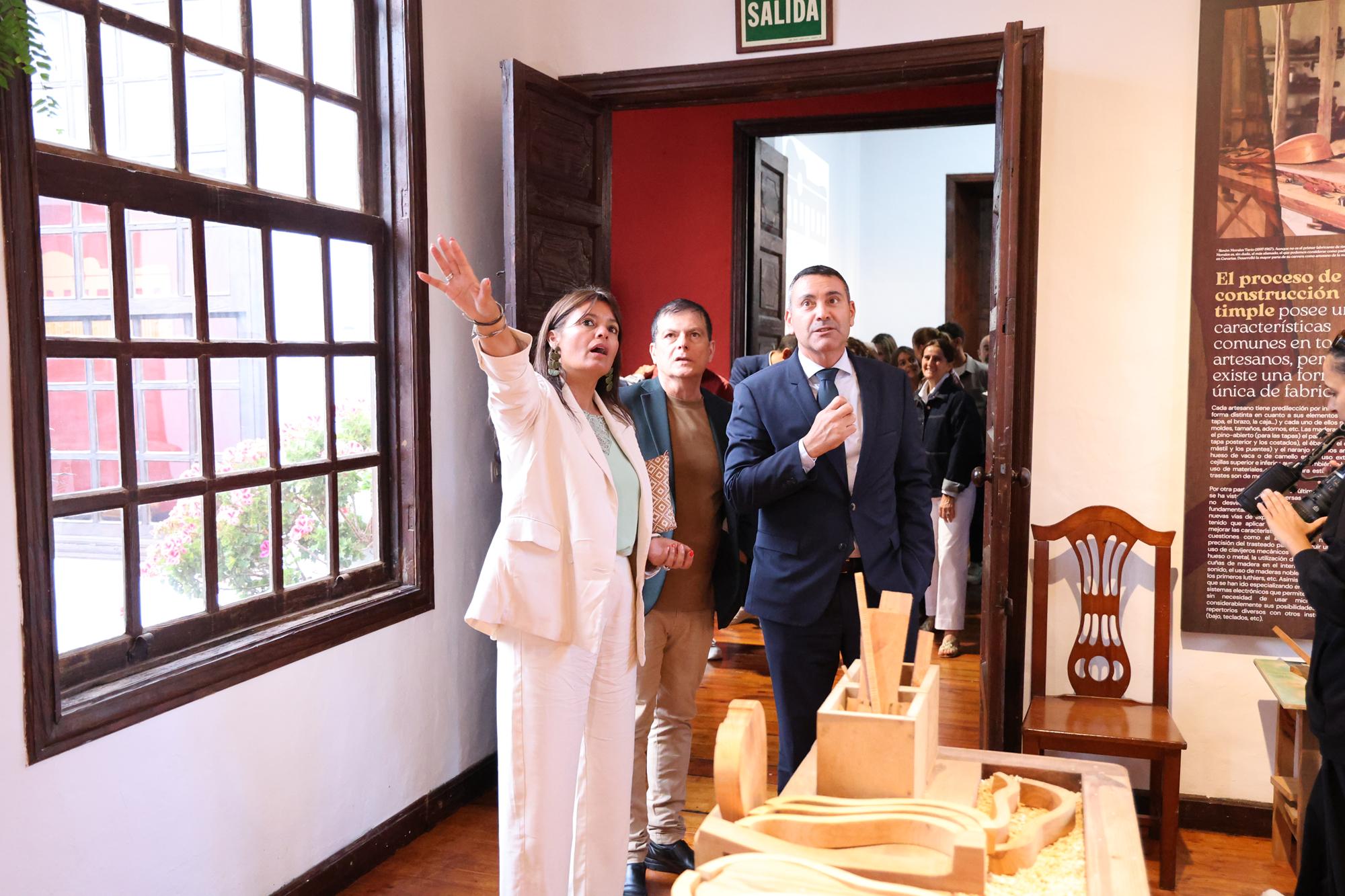 Reapertura de la Casa Museo del Timple. Foto: La Voz Reapertura de la Casa Museo del Timple. Foto: La Voz