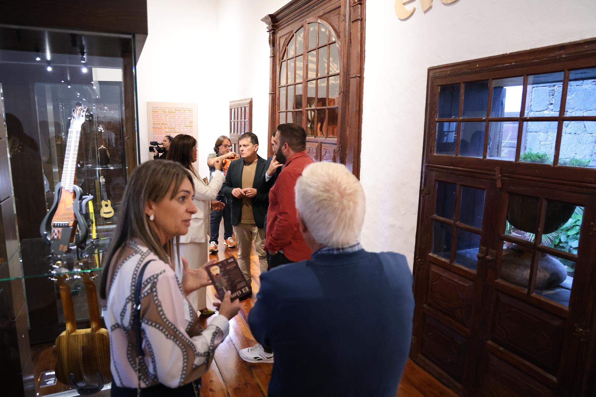 Reapertura de la Casa Museo del Timple. Foto: La Voz Reapertura de la Casa Museo del Timple. Foto: La Voz