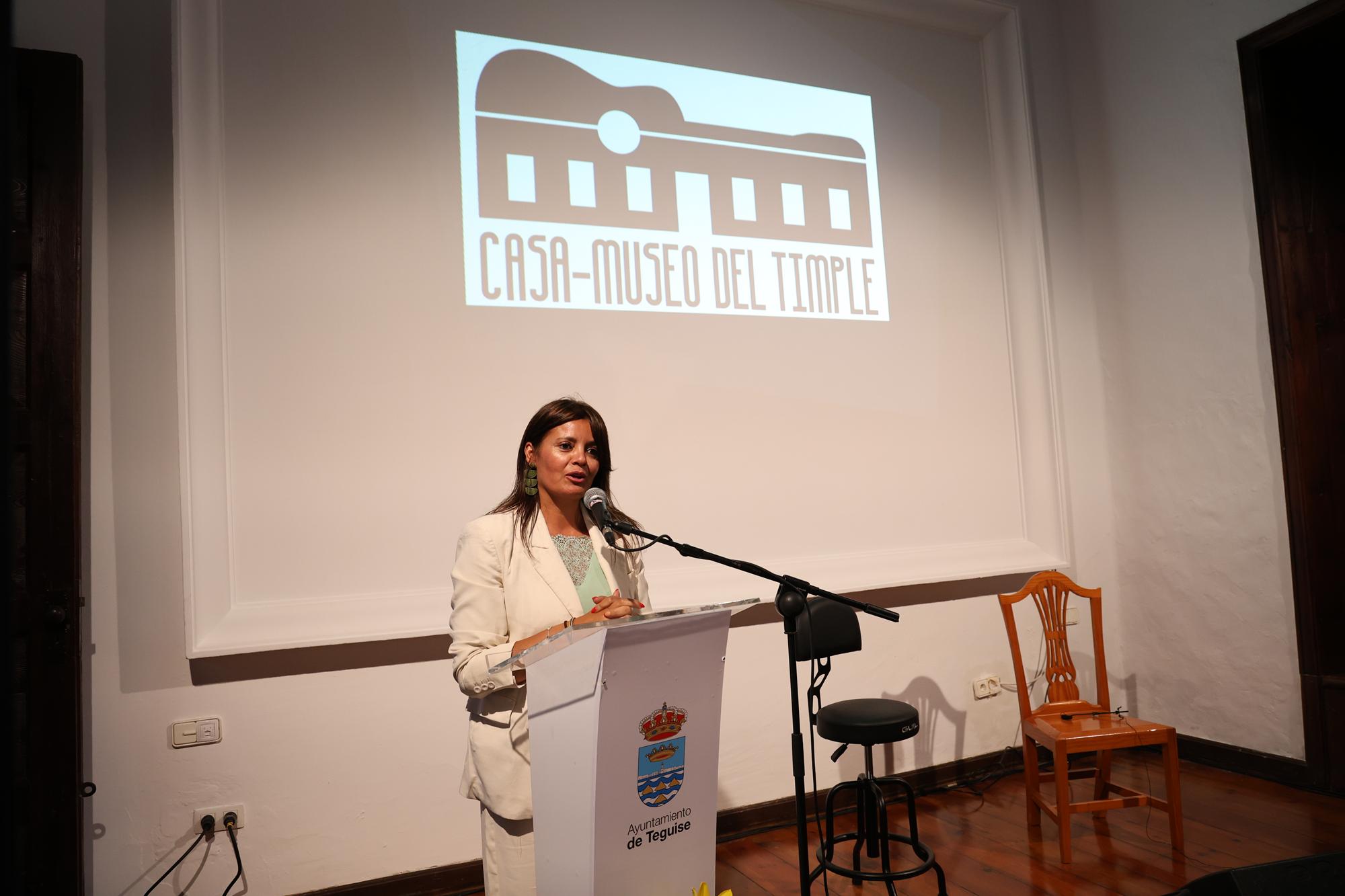 Reapertura de la Casa Museo del Timple. Foto: La Voz Reapertura de la Casa Museo del Timple. Foto: La Voz