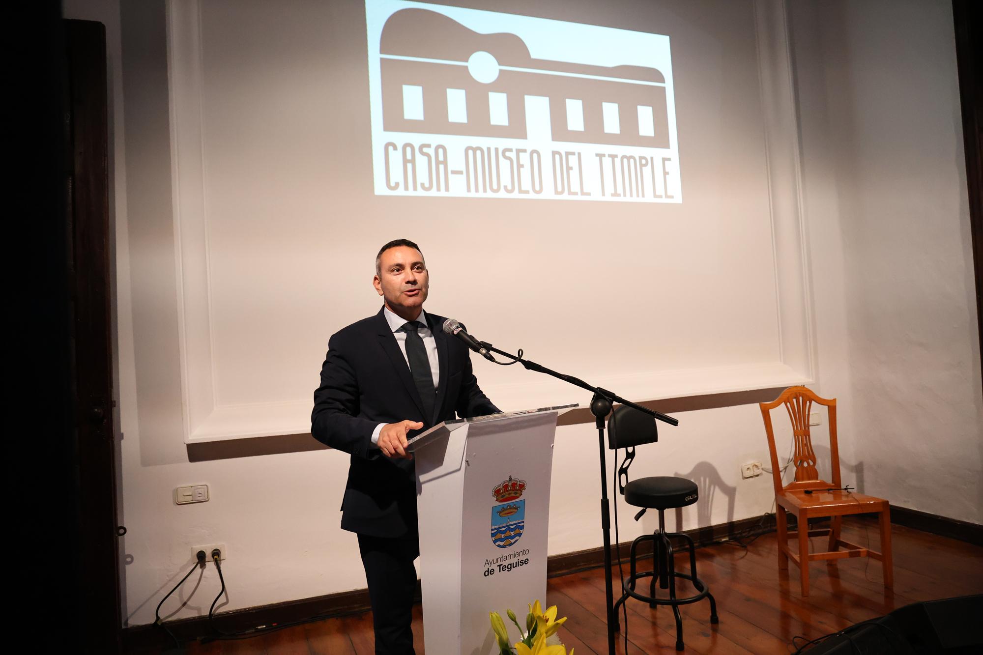 Reapertura de la Casa Museo del Timple. Foto: La Voz Reapertura de la Casa Museo del Timple. Foto: La Voz