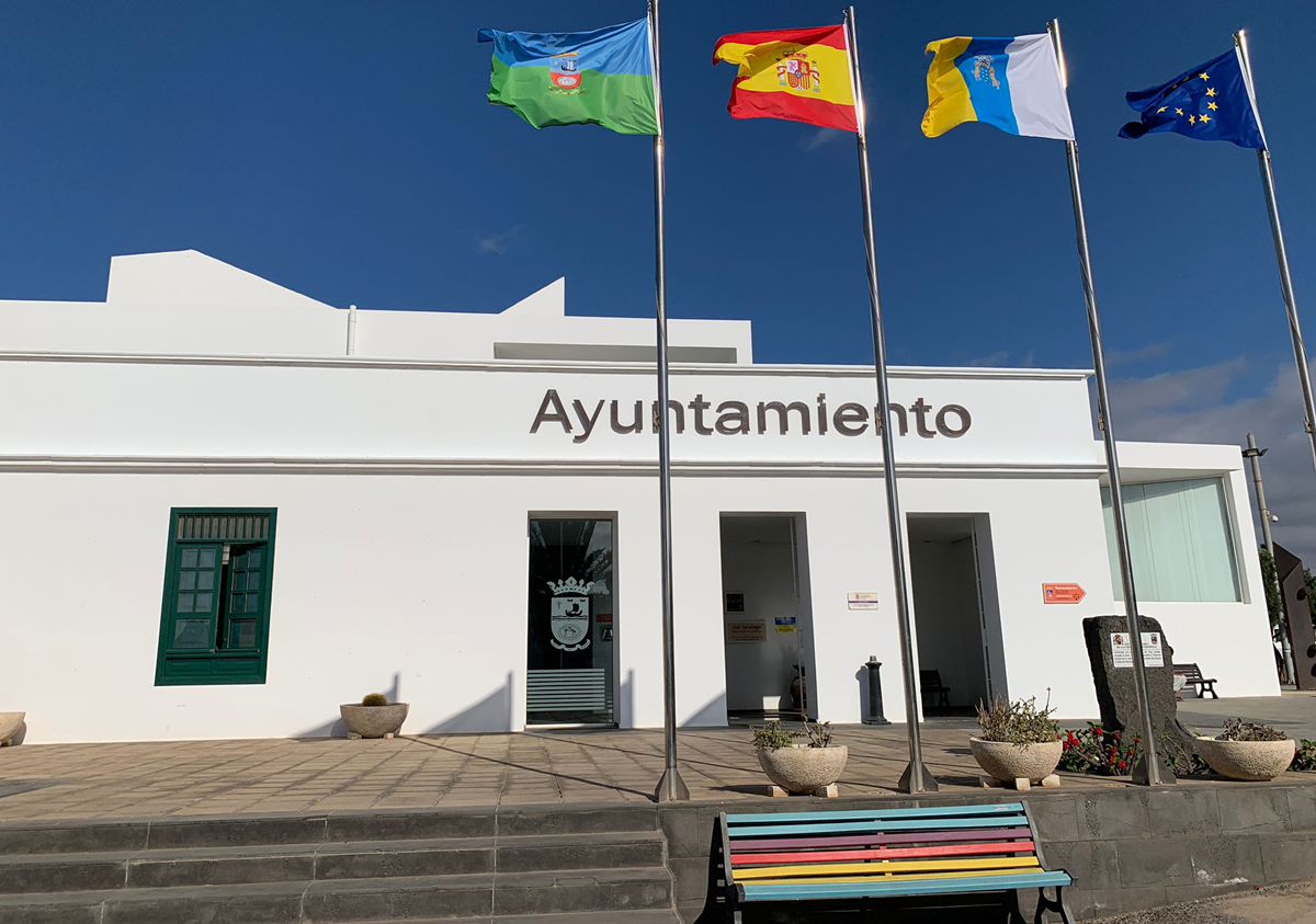Fachada del Ayuntamiento de Tías