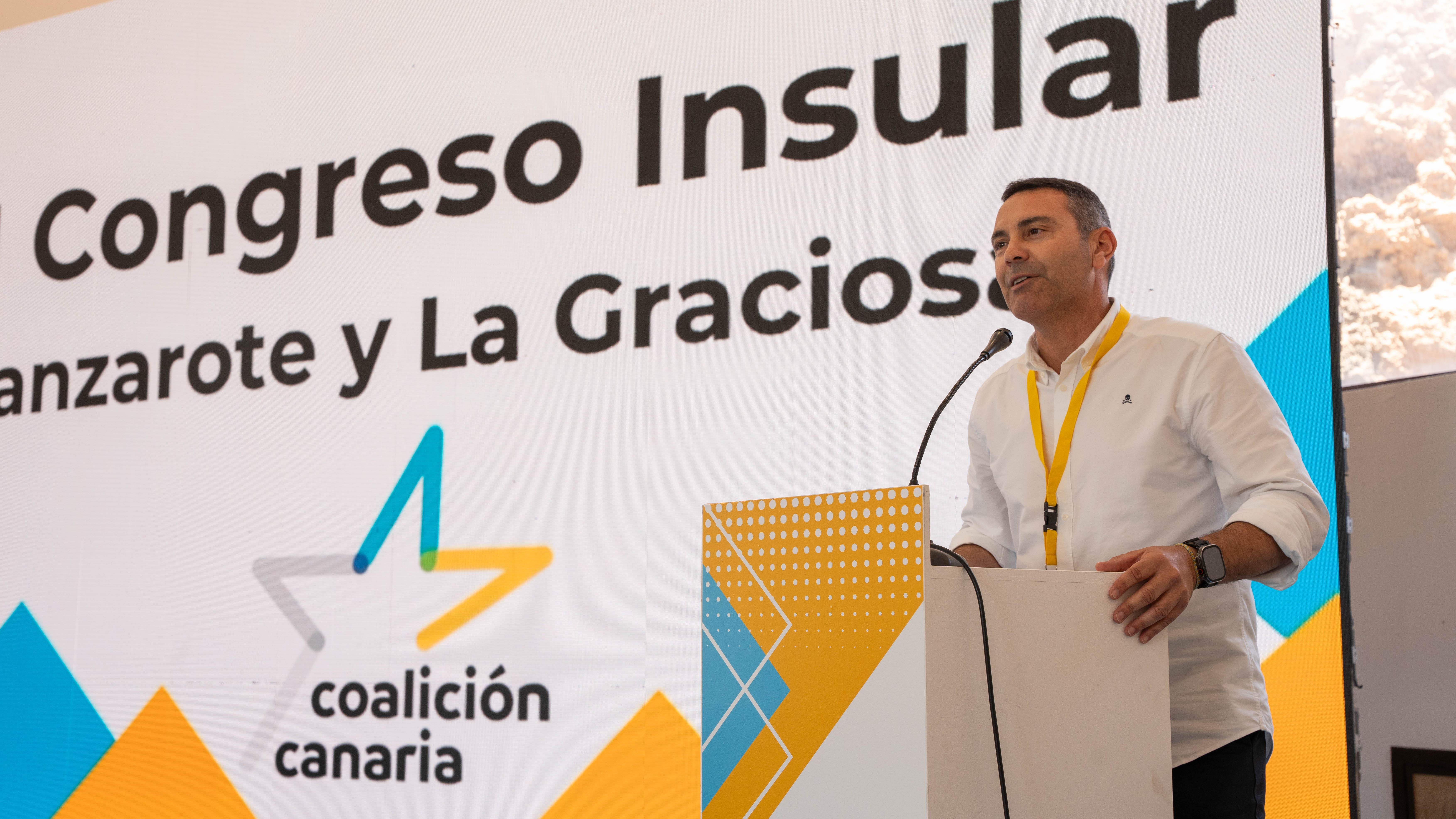 Pedro San Ginés, nuevo secretario general de CC Lanzarote Pedro San Ginés, nuevo secretario general de CC Lanzarote