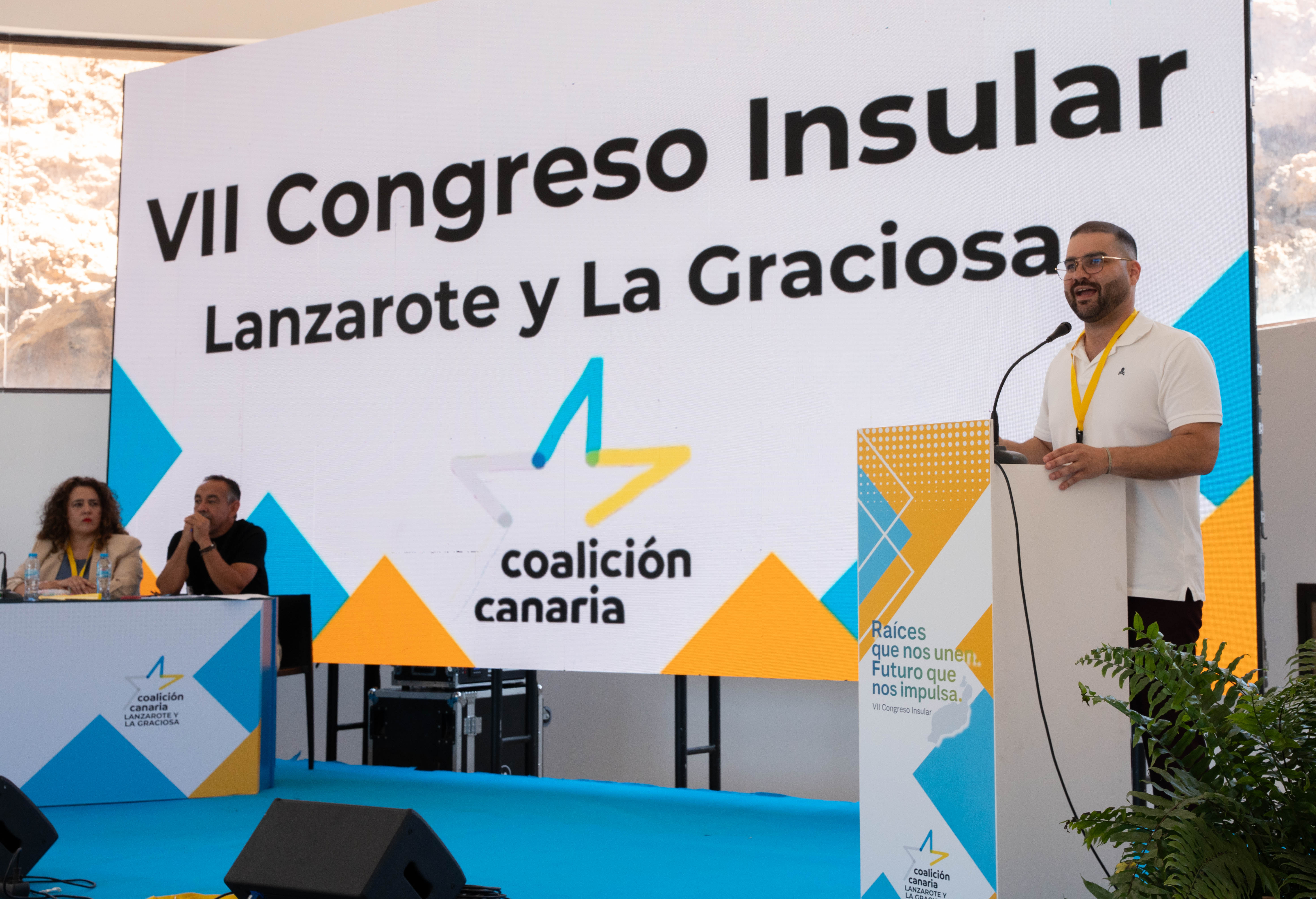 Pedro San Ginés, nuevo secretario general de CC Lanzarote Pedro San Ginés, nuevo secretario general de CC Lanzarote