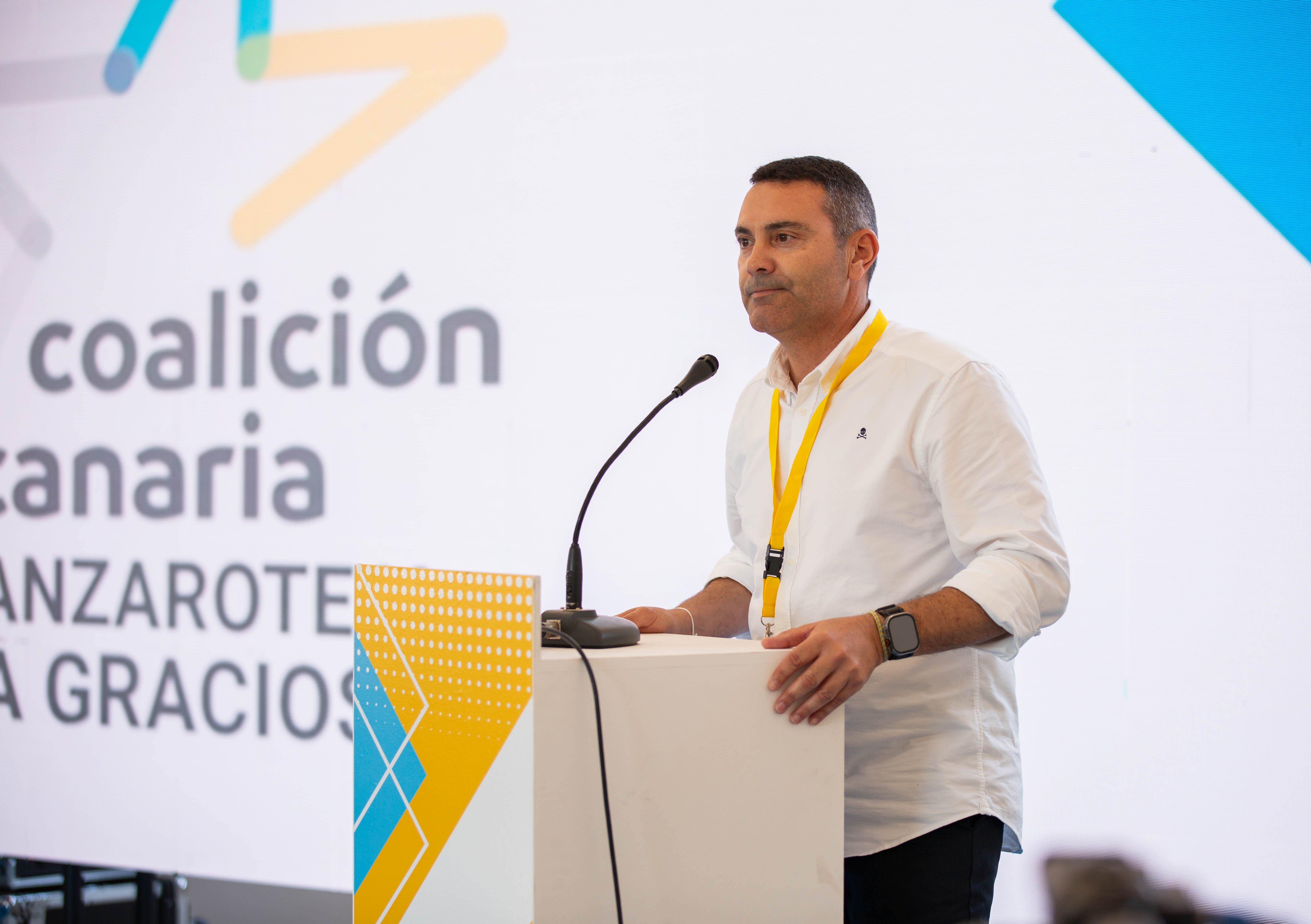 Pedro San Ginés, nuevo secretario general de CC Lanzarote Pedro San Ginés, nuevo secretario general de CC Lanzarote