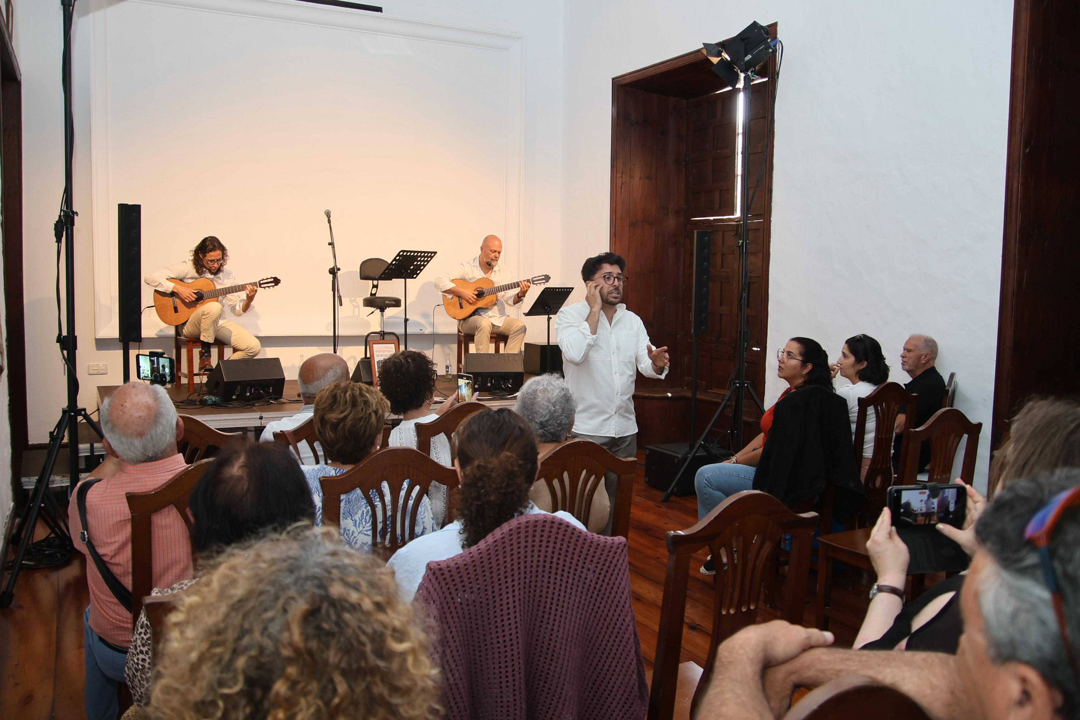 Iván Quintana en la Casa Museo del Timple (Fotos: Norberto de León) Iván Quintana en la Casa Museo del Timple (Fotos: Norberto de León)