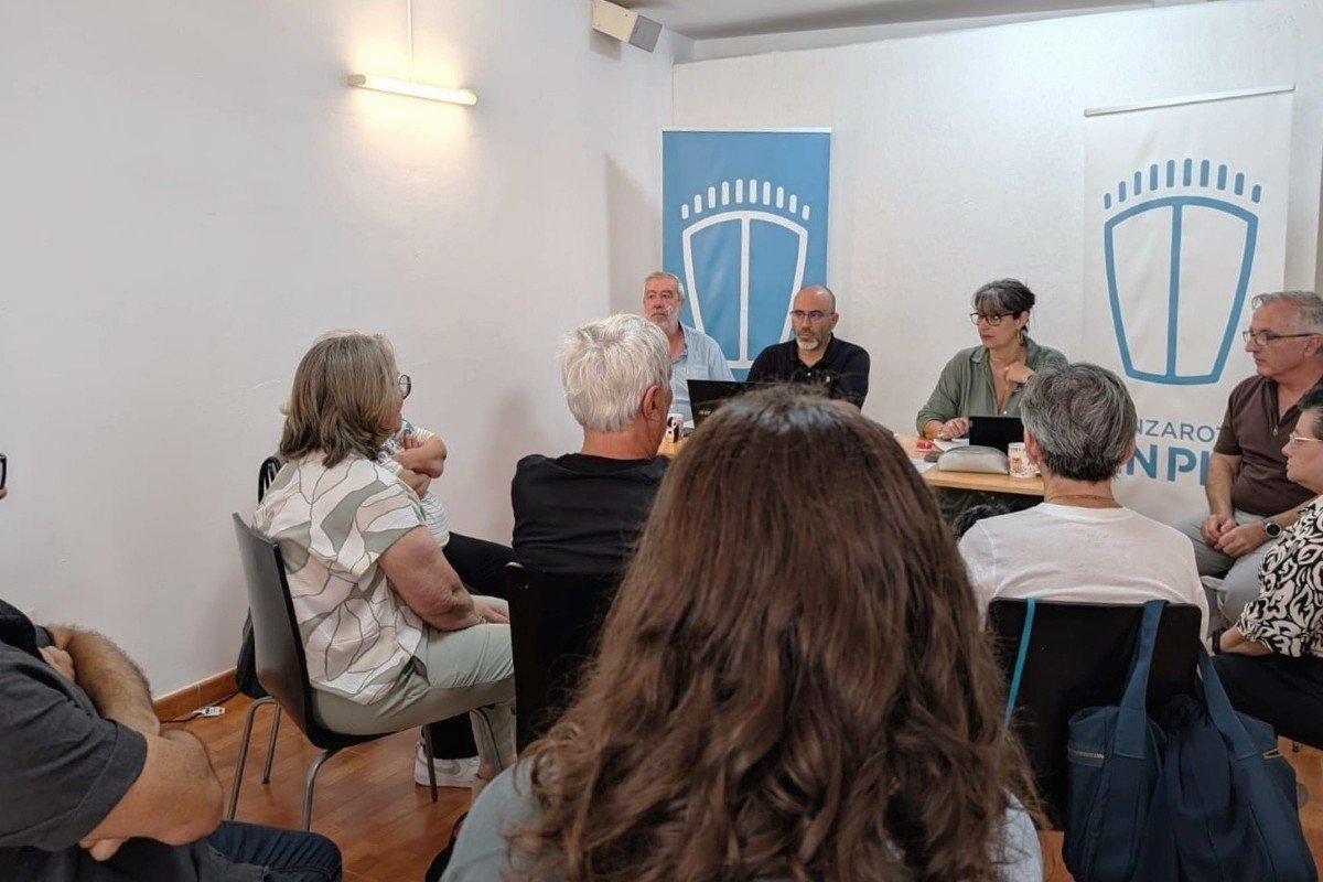 Asamblea general de Lanzarote en Pie