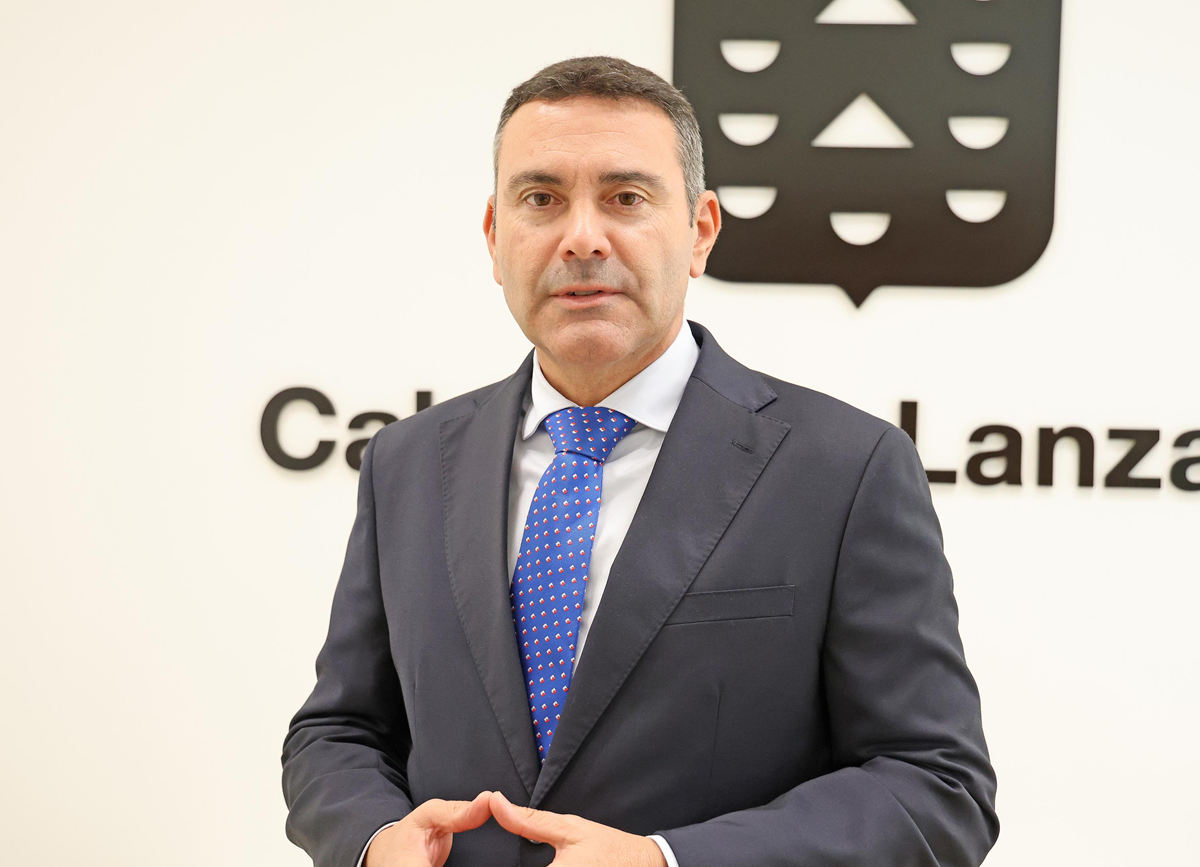 Oswaldo Betancort, presidente del Cabildo de Lanzarote