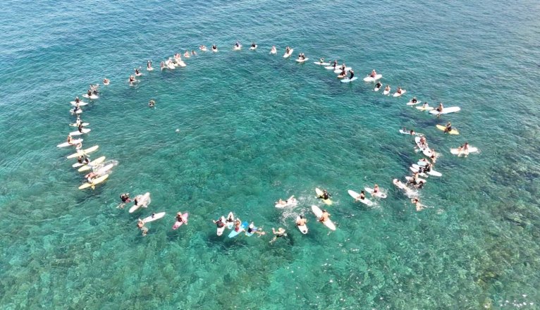 Concentración en Canarias en contra de los vertidos de aguas fecales Concentración en Canarias en contra de los vertidos de aguas fecales