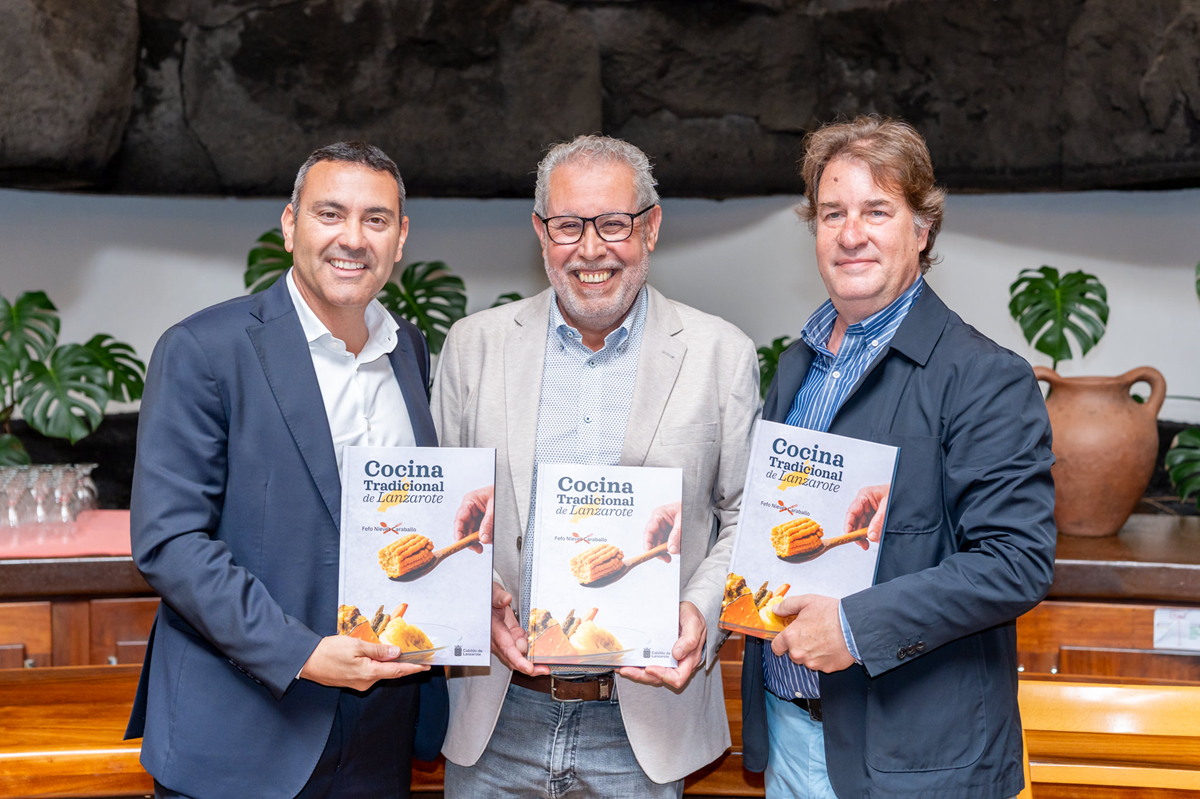 Presentación del libro de cocina tradicional de Lanzarote