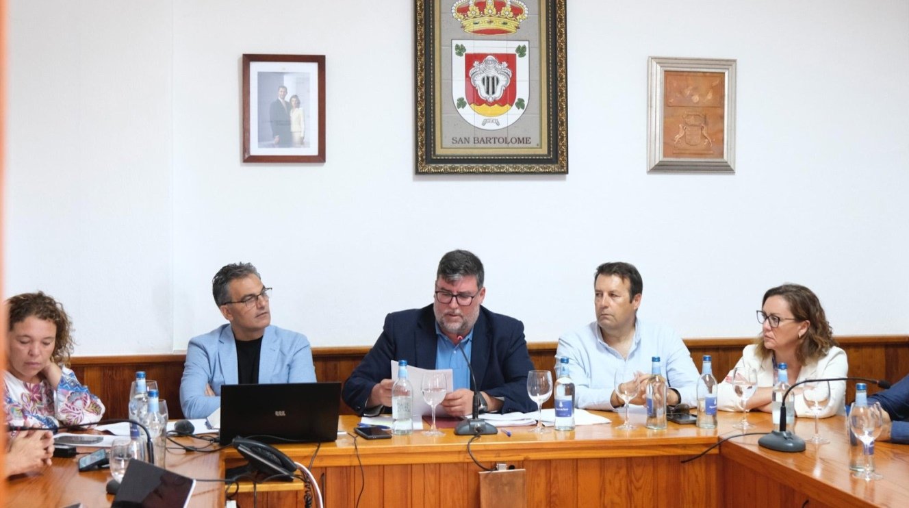 Pleno del Ayuntamiento de San Bartolomé