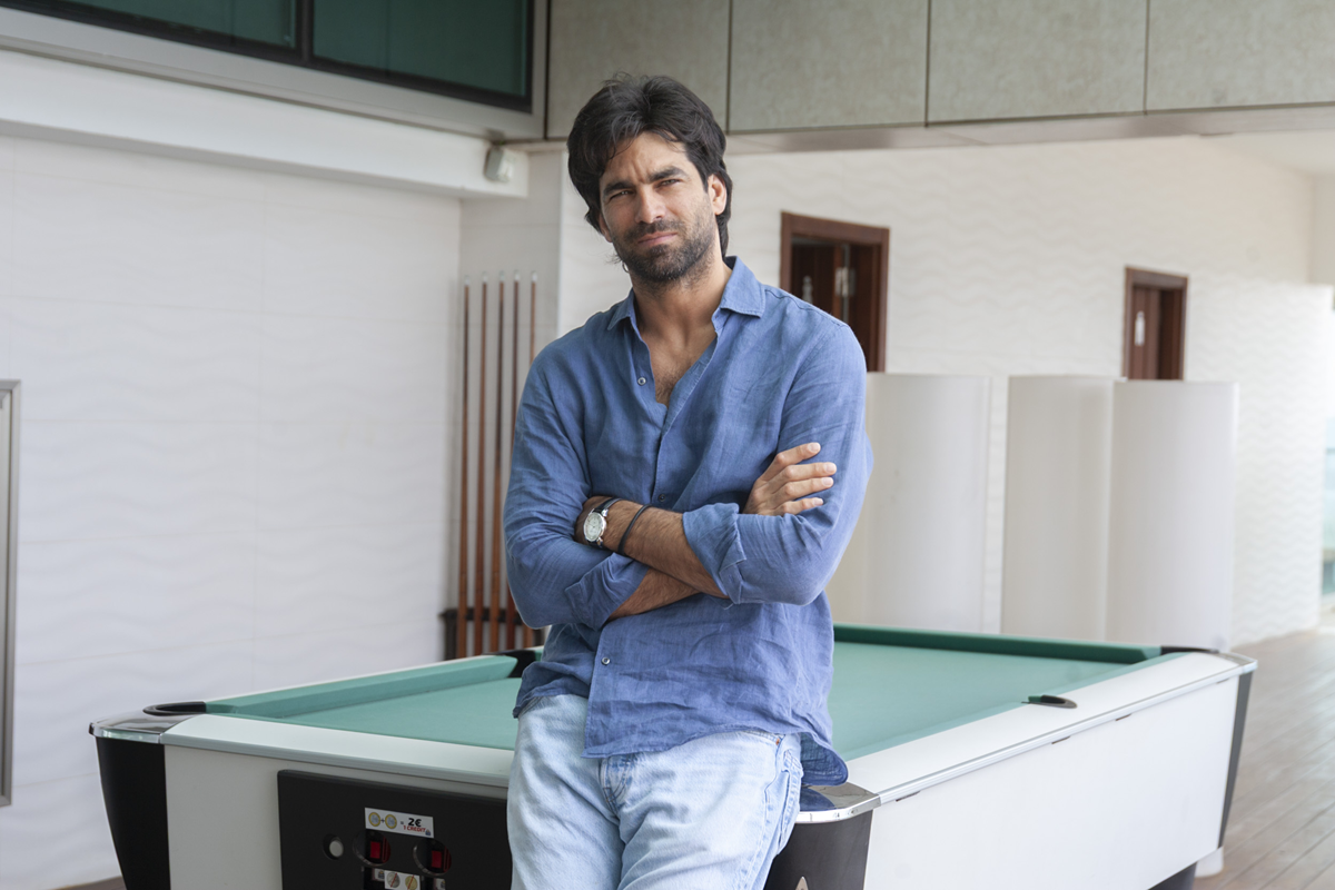 El actor Rubén Cortada. Foto: Juan Mateos