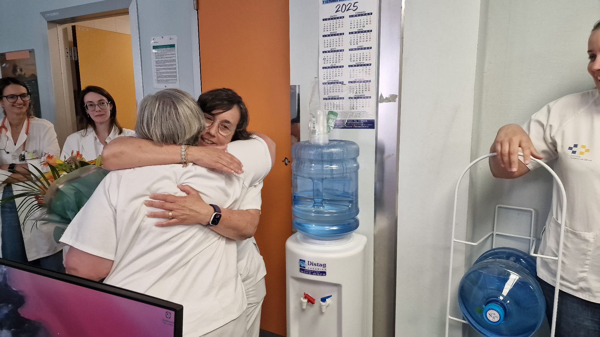 Homenaje a la enfermera Carmen Gallo. Fotos: Molina Orosa.