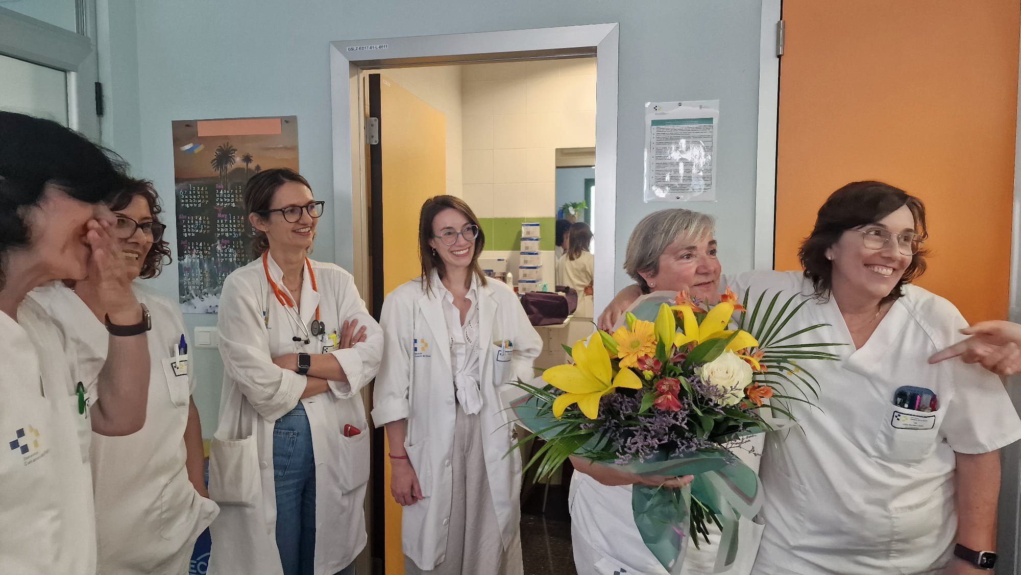 Homenaje a la enfermera Carmen Gallo. Fotos: Molina Orosa.