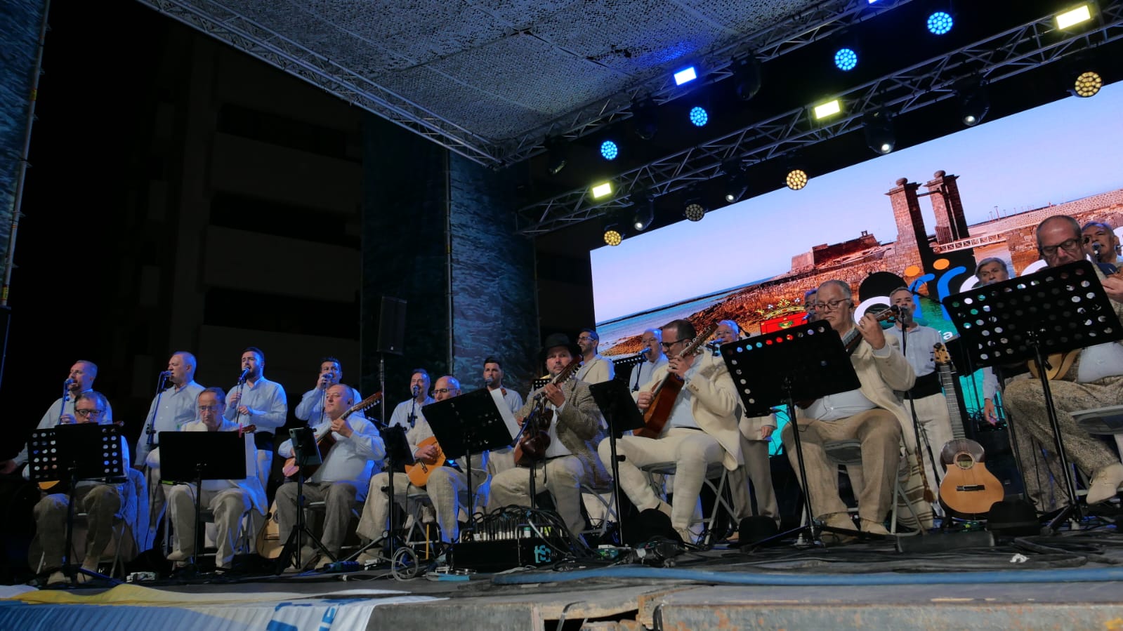 Celebración del Concierto de Los Gofiones en Arrecife. Celebración del Concierto de Los Gofiones en Arrecife.