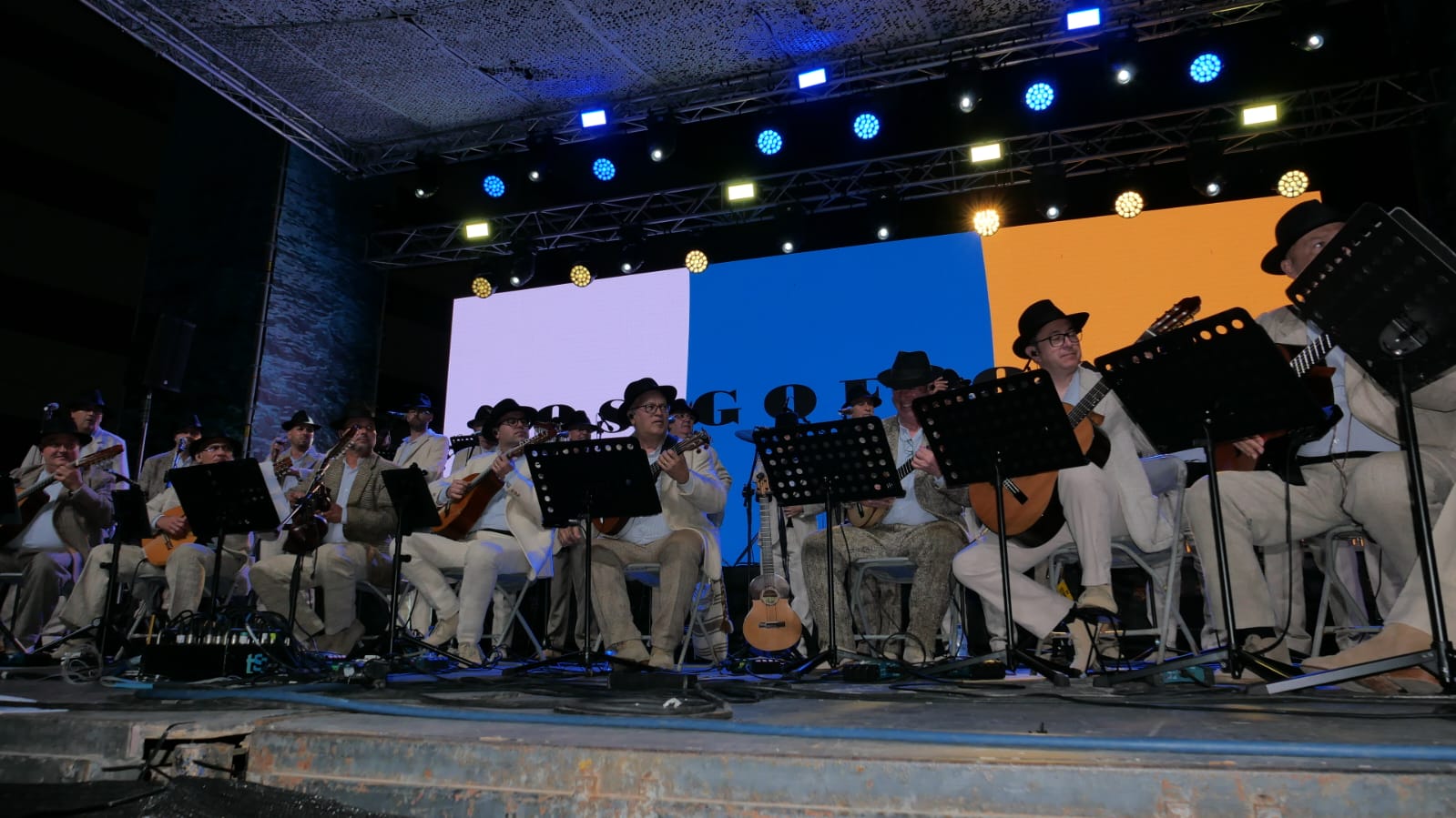 Celebración del Concierto de Los Gofiones en Arrecife. Celebración del Concierto de Los Gofiones en Arrecife.