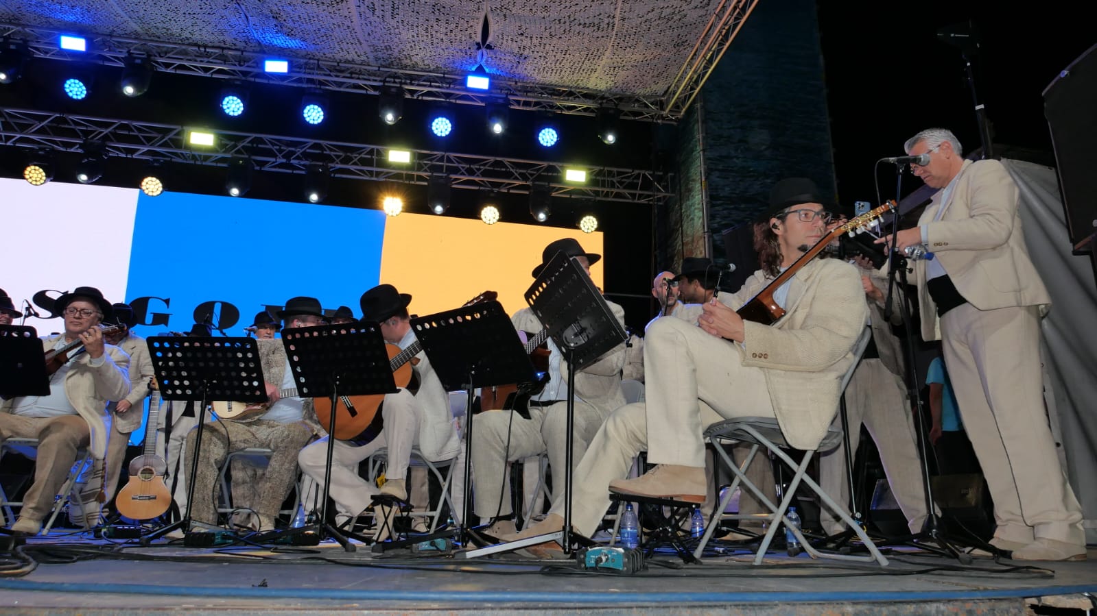 Celebración del Concierto de Los Gofiones en Arrecife. Celebración del Concierto de Los Gofiones en Arrecife.