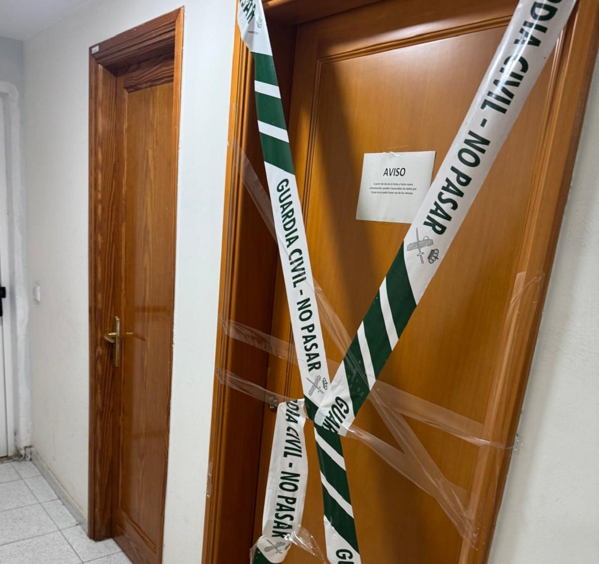 Baño clausurado