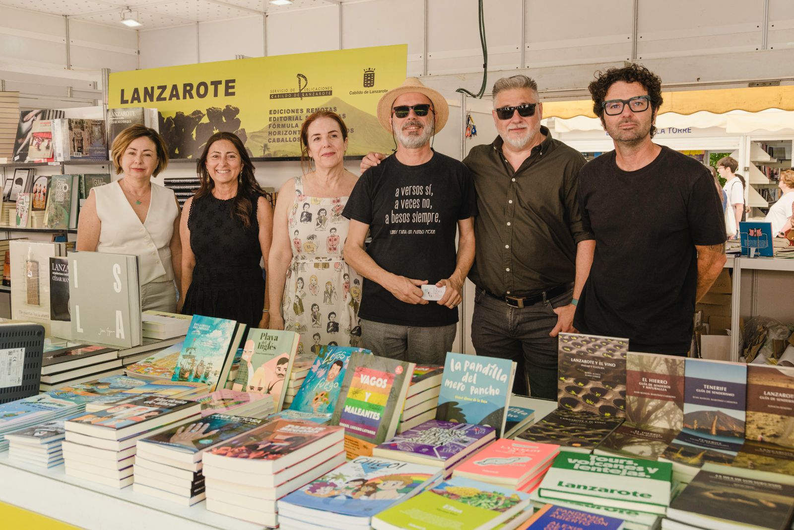 Feria del Libro de Madrid. Foto: Cabildo de Lanzarote.