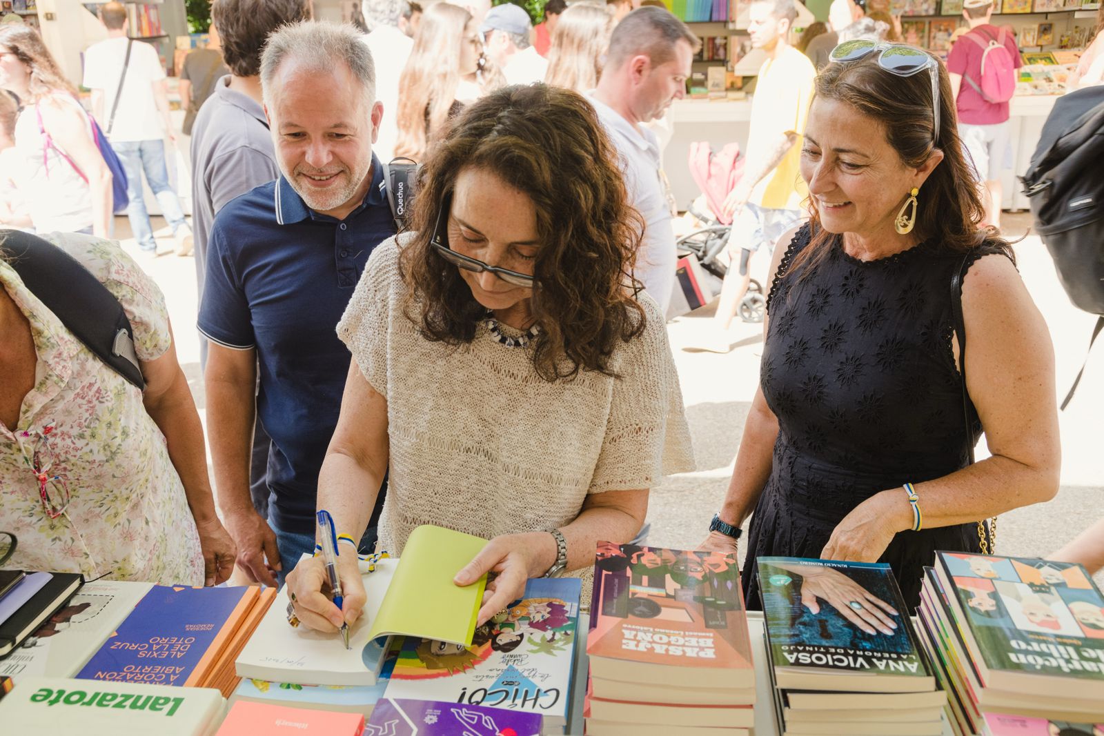 Feria del Libro de Madrid. Foto: Cabildo de Lanzarote.