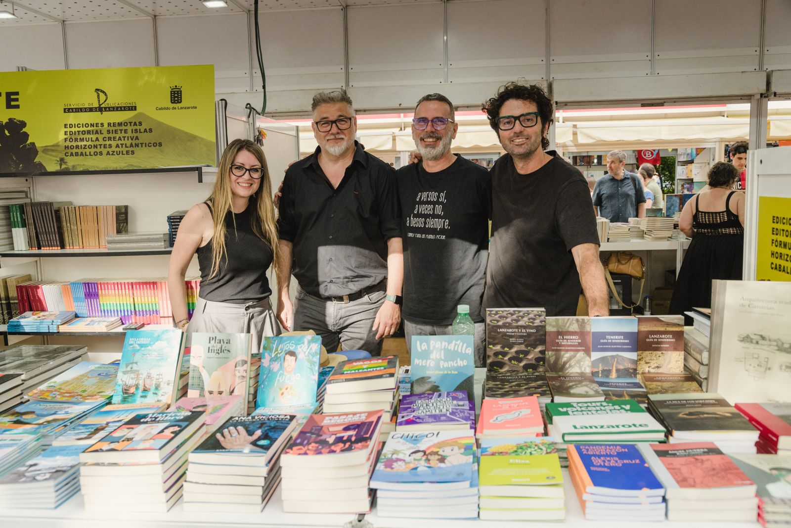 Feria del Libro de Madrid. Foto: Cabildo de Lanzarote.