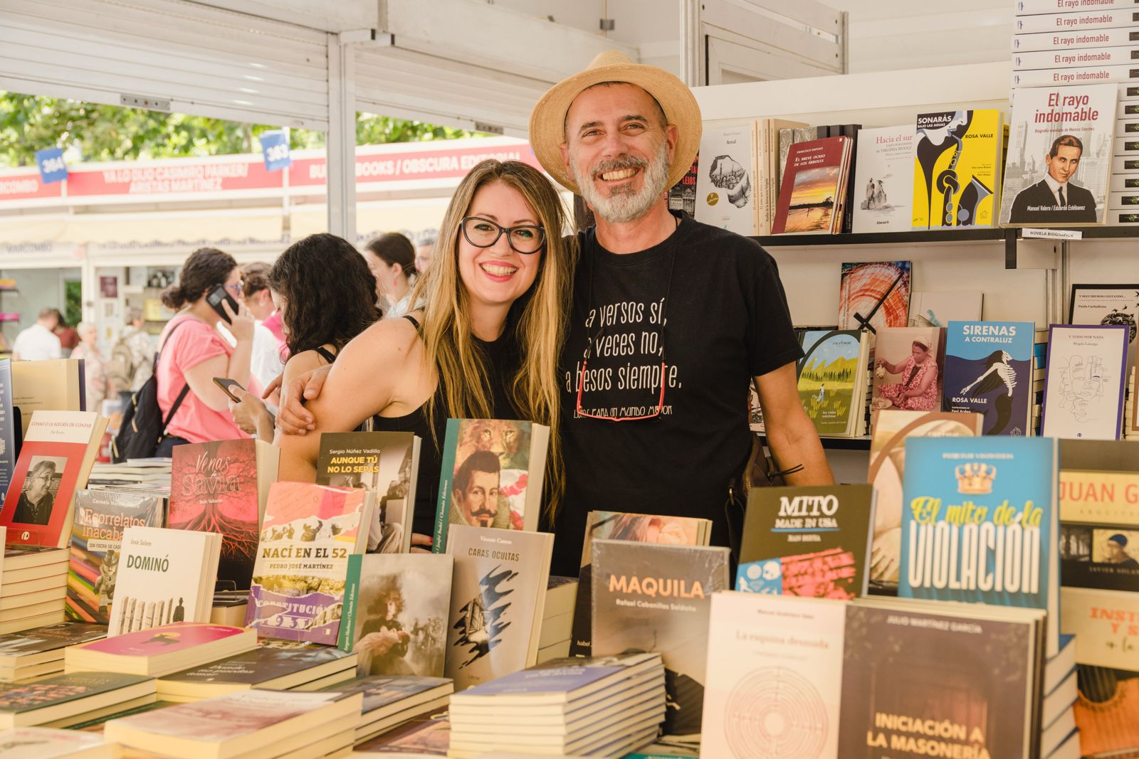 Feria del Libro de Madrid. Foto: Cabildo de Lanzarote.