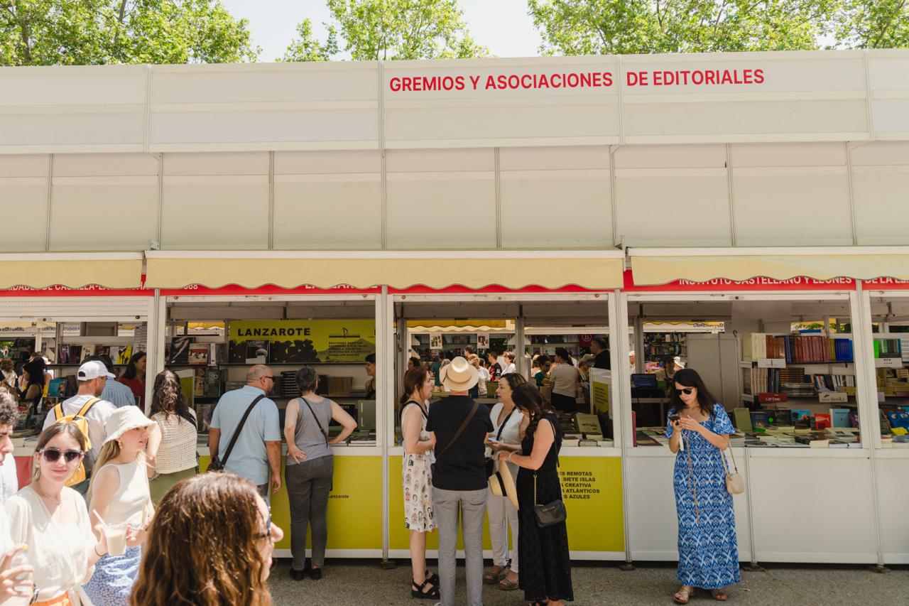 Feria del Libro de Madrid. Foto: Cabildo de Lanzarote.