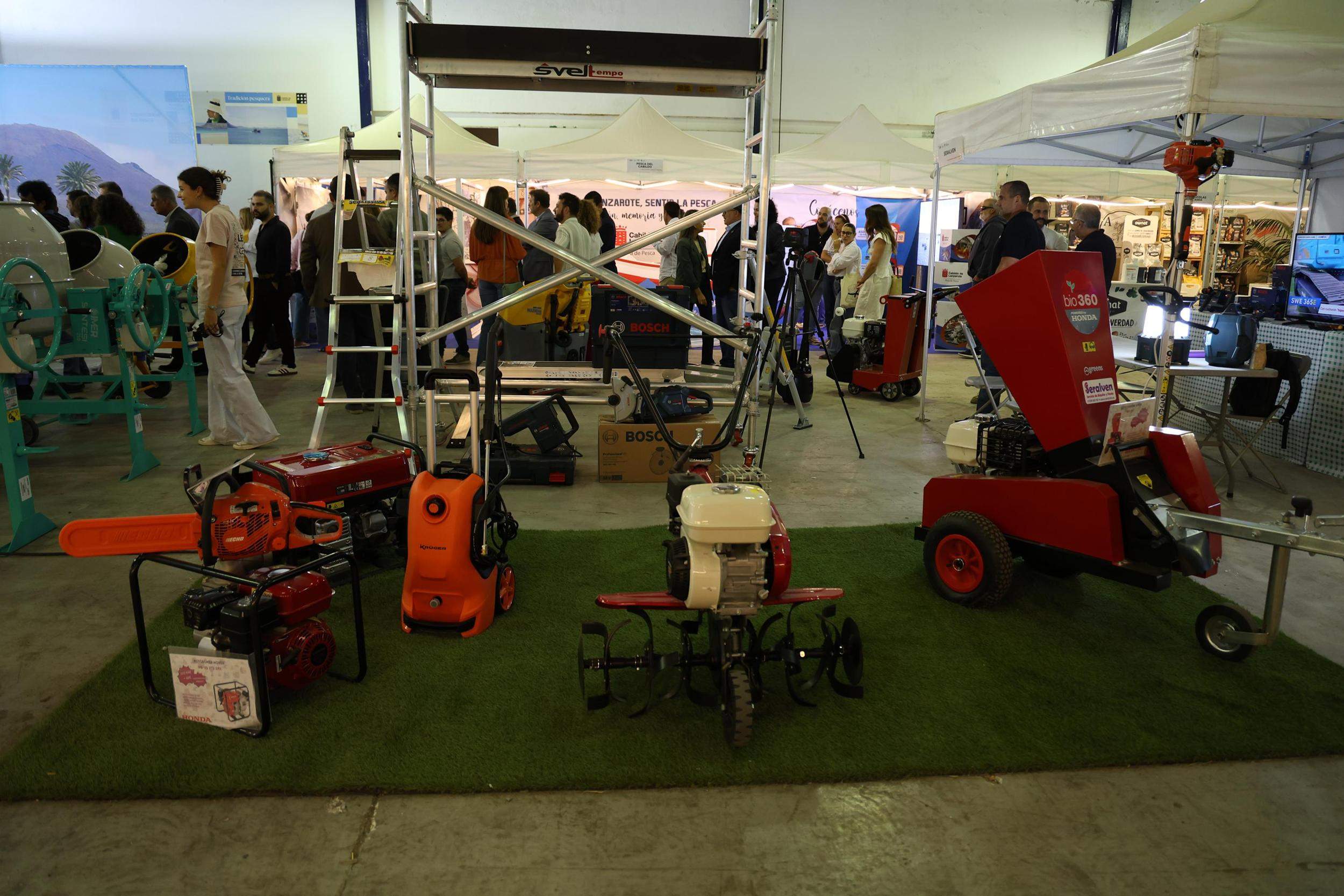 IV Feria Ganadera, Agrícola y Pesquera Teguise 2025. Fotos: La Voz.