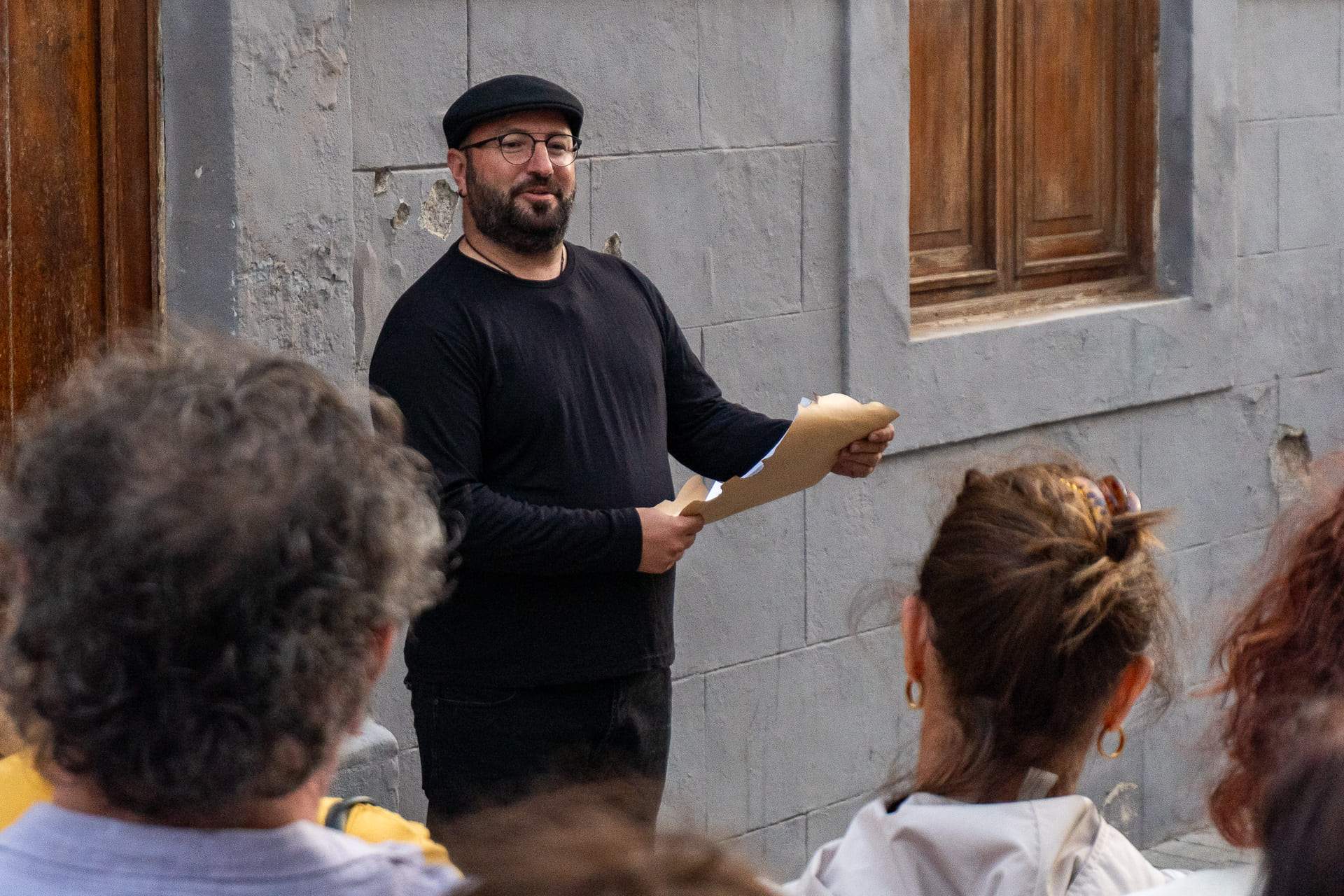 Teatralizado por la marina de Arrecife